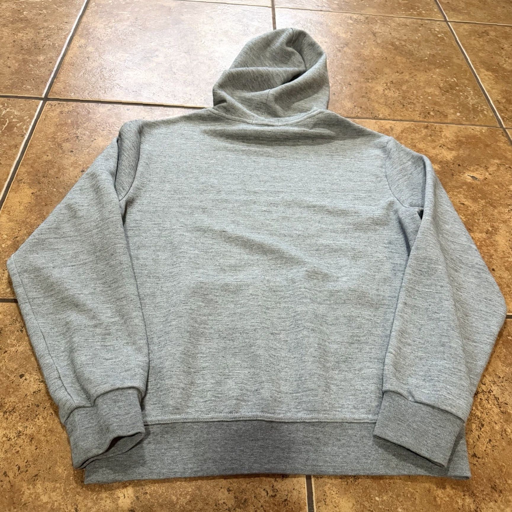 Polo Ralph Lauren Polo Ralph Lauren Hoodie Mens Medium Gray Fleece Pullover Kangaroo Pocket Logo Embroidered Pony Slim Regular Shirt/Outerwear Size US M / EU 48-50 / 2 - 4 Thumbnail