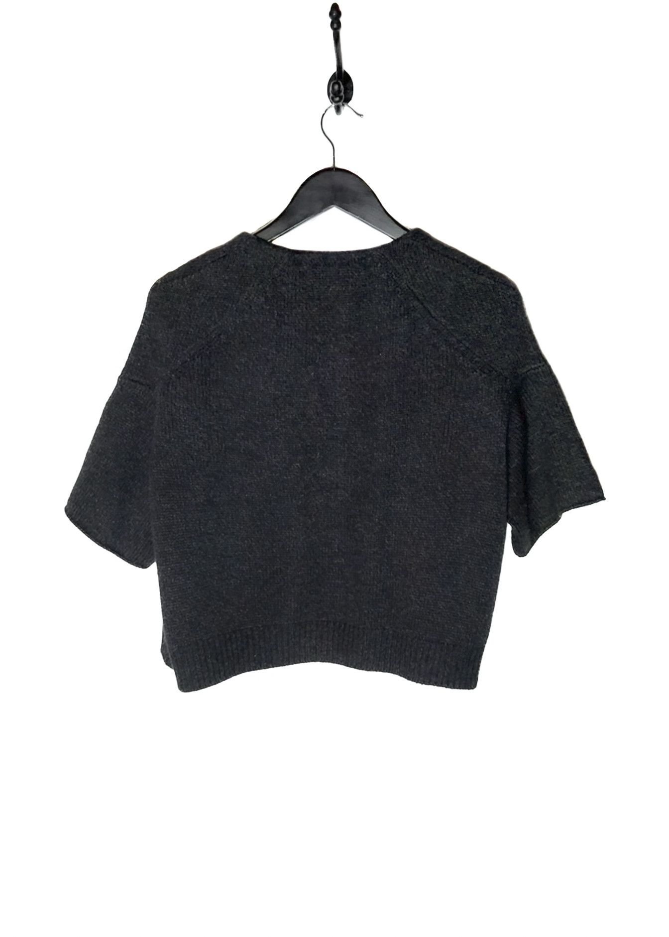 Marni Marni Charcoal Navy Melange Open Bolero Knit Sweater Size M / US 6-8 / IT 42-44 - 4 Thumbnail