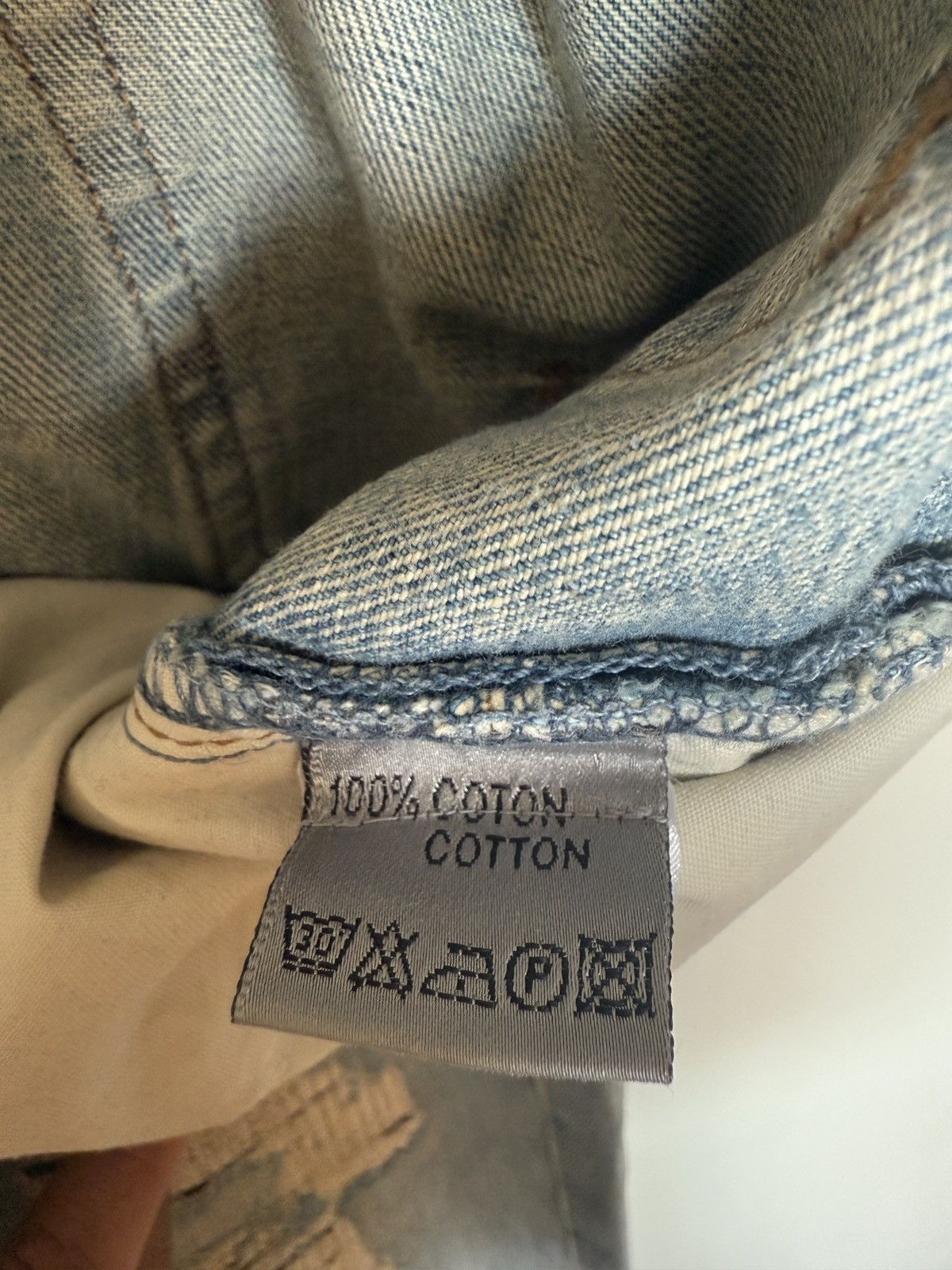 Dior Dior Hedi Slimane Crash Denim Size US 29 - 6 Thumbnail