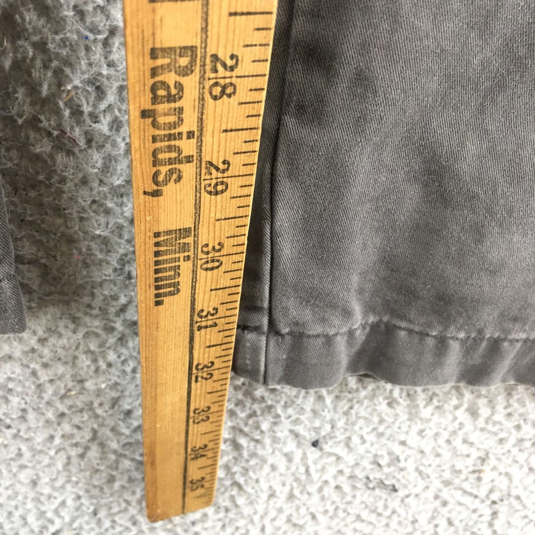 Calvin Klein Calvin Klein Jeans Mens 38x34 Gray Cotton Straight Leg Mid Rise Slim Size US 38 / EU 54 - 7 Thumbnail