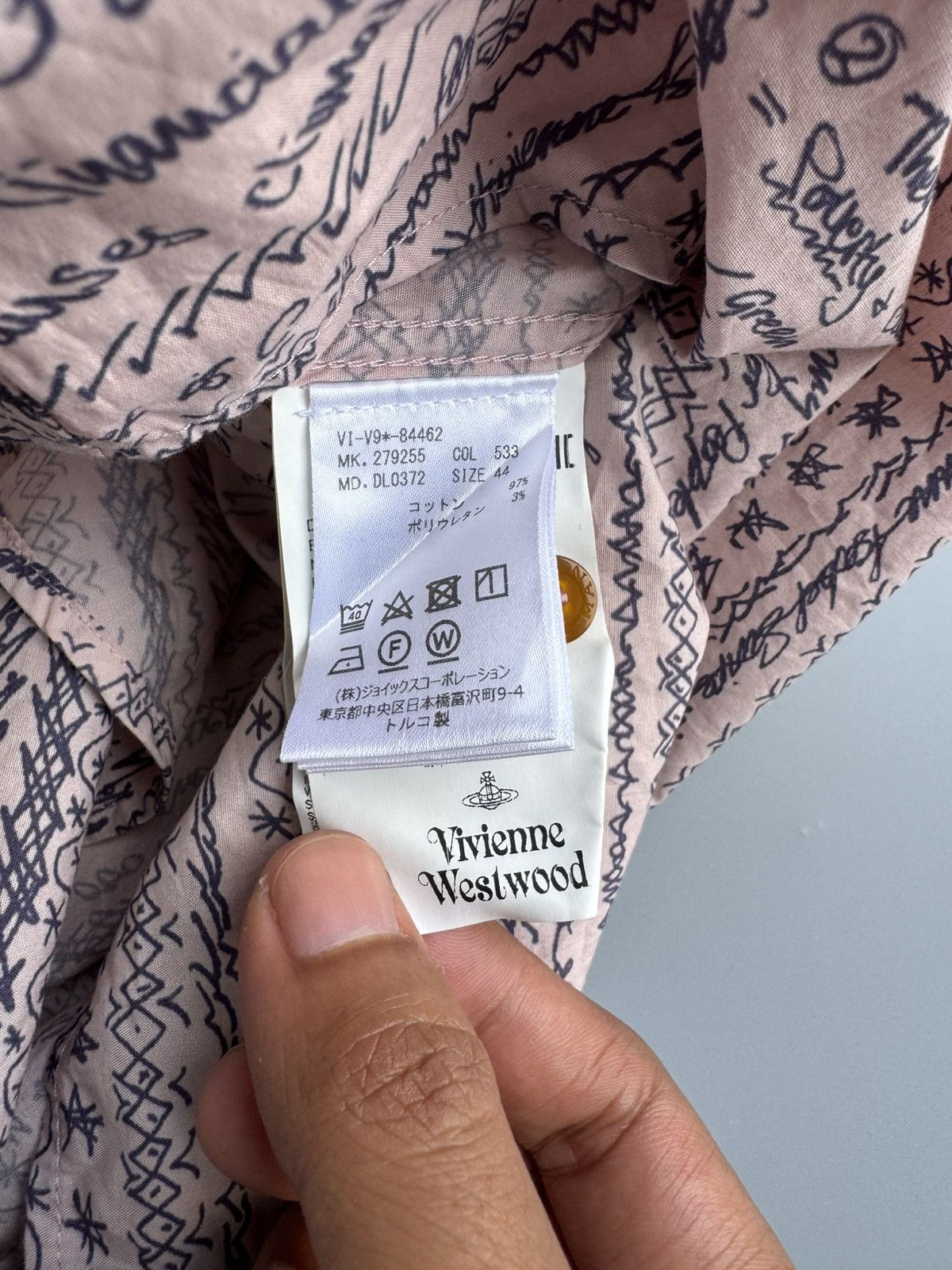Vivienne Westwood Vintage 1998s Vivienne Westwood 'Rotten Financial' Shirts Size L / US 10 / IT 46 - 6 Thumbnail