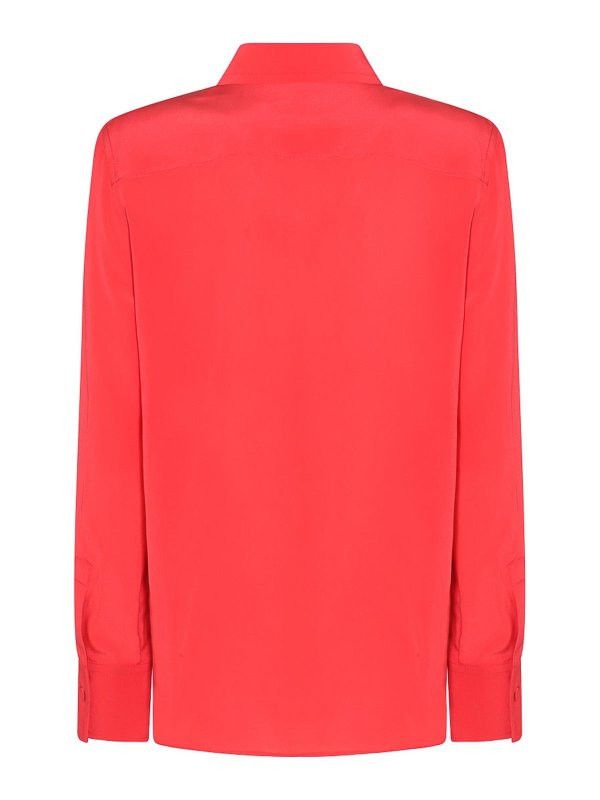 Lanvin o1y0326 Solid Color Shirt in Orange Size M / US 6-8 / IT 42-44 - 2 Thumbnail