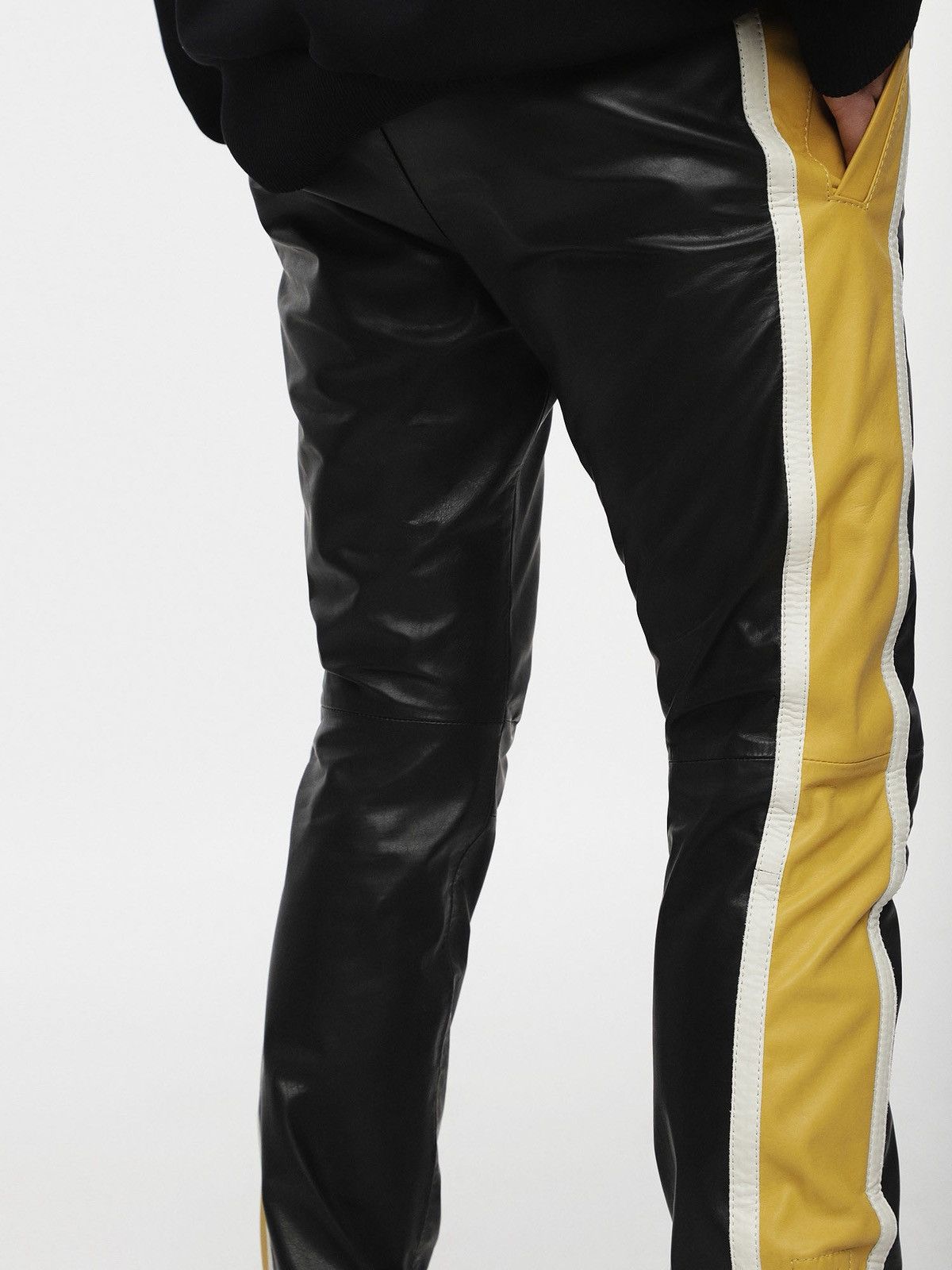 Diesel Diesel P-MONTE-L leather trouser Size US 26 / EU 42 - 6 Thumbnail