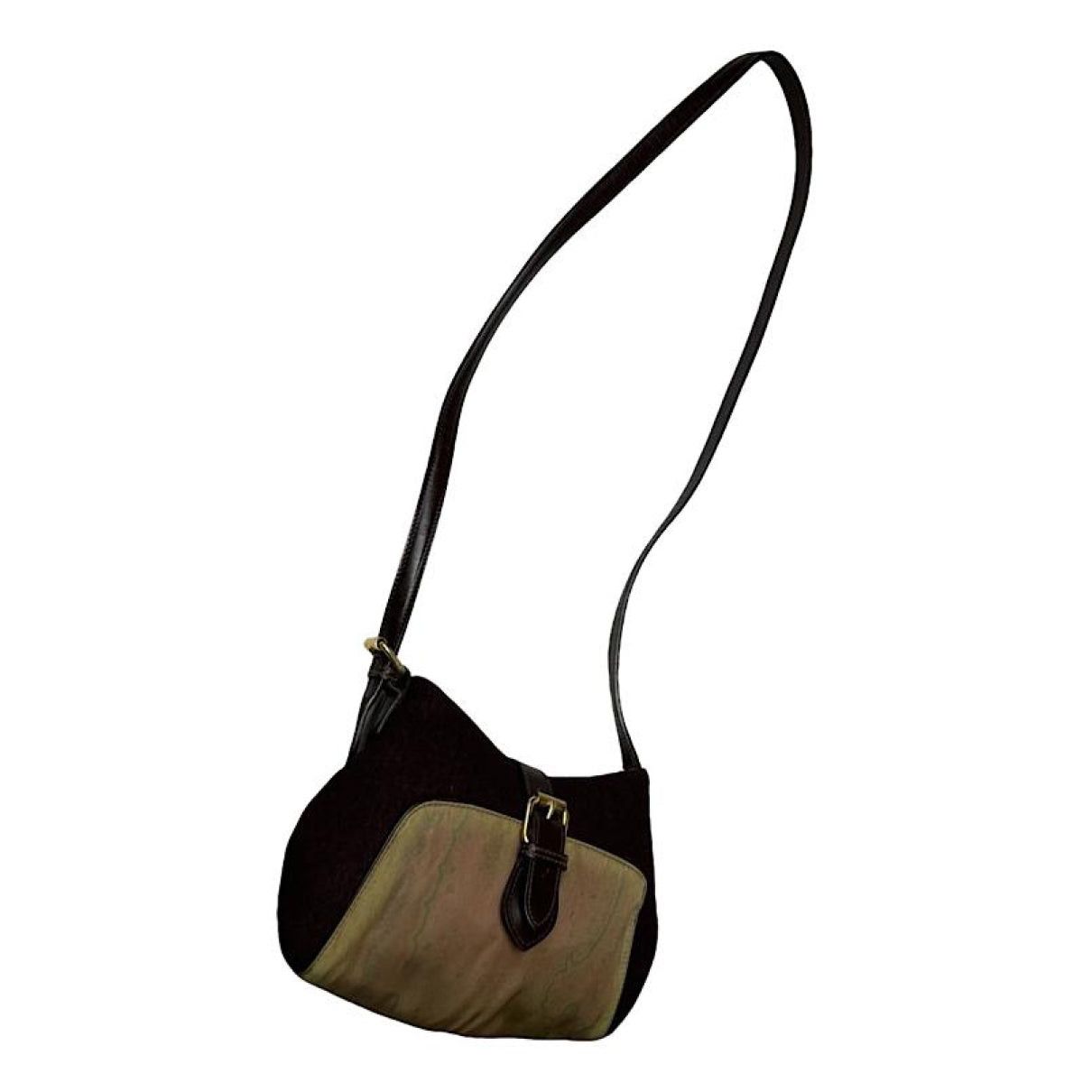 Etro Green Wool Handbag Size ONE SIZE - 1 Thumbnail