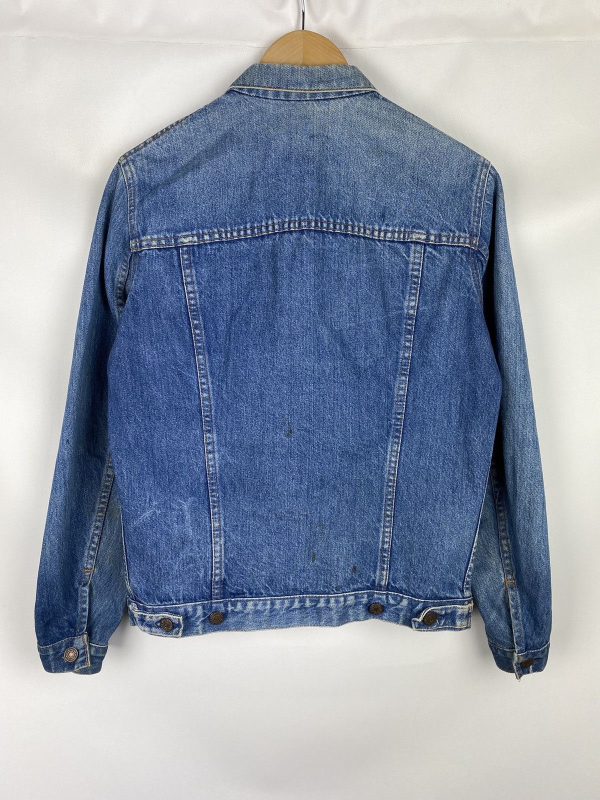 Levi's VTG 80s Levis Type 3 men’s denim trucker jacket size ~ M Size US M / EU 48-50 / 2 - 13 Thumbnail