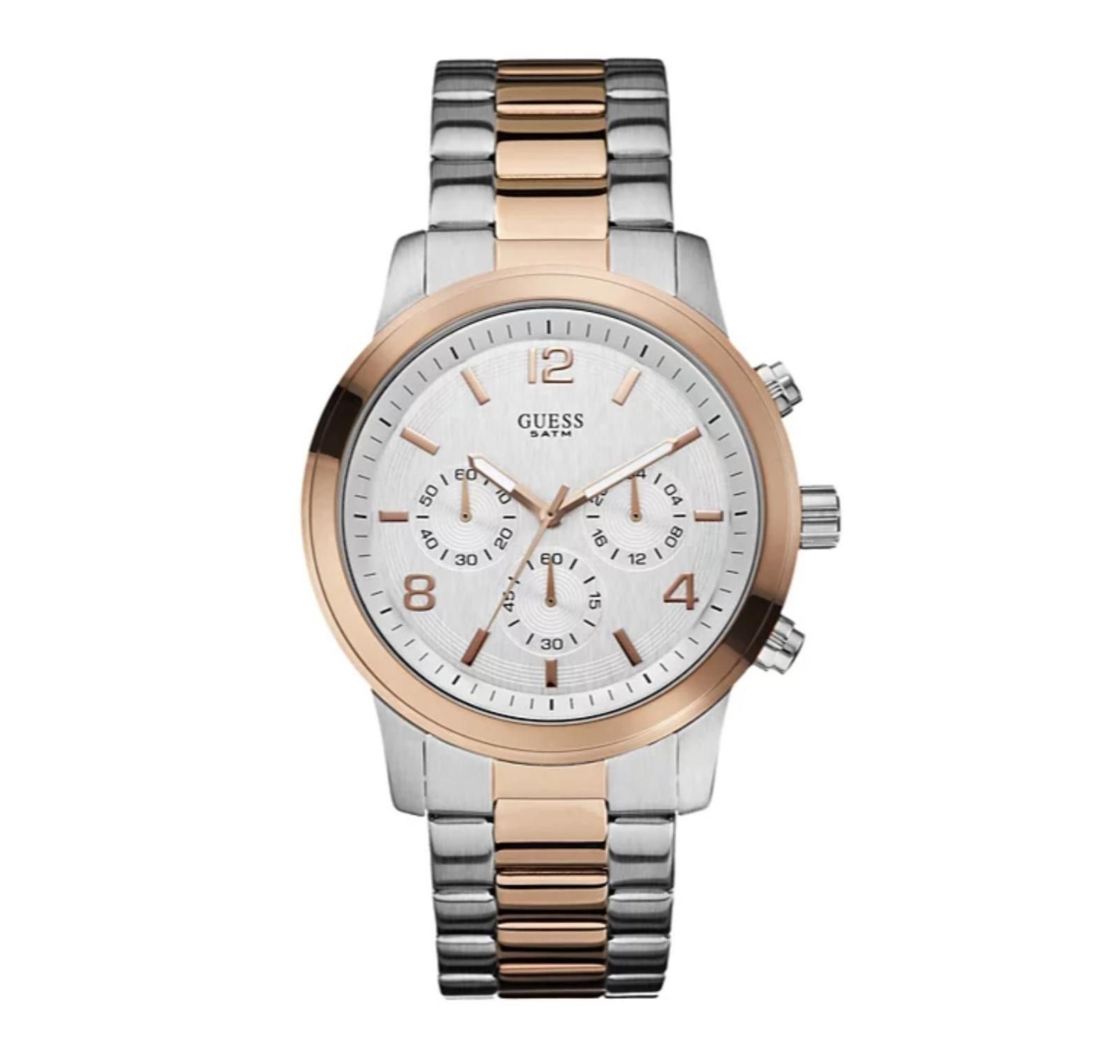 Guess Guess Men Authentic Only Watch Silver Stainless Steel Size ONE SIZE - 1 Thumbnail