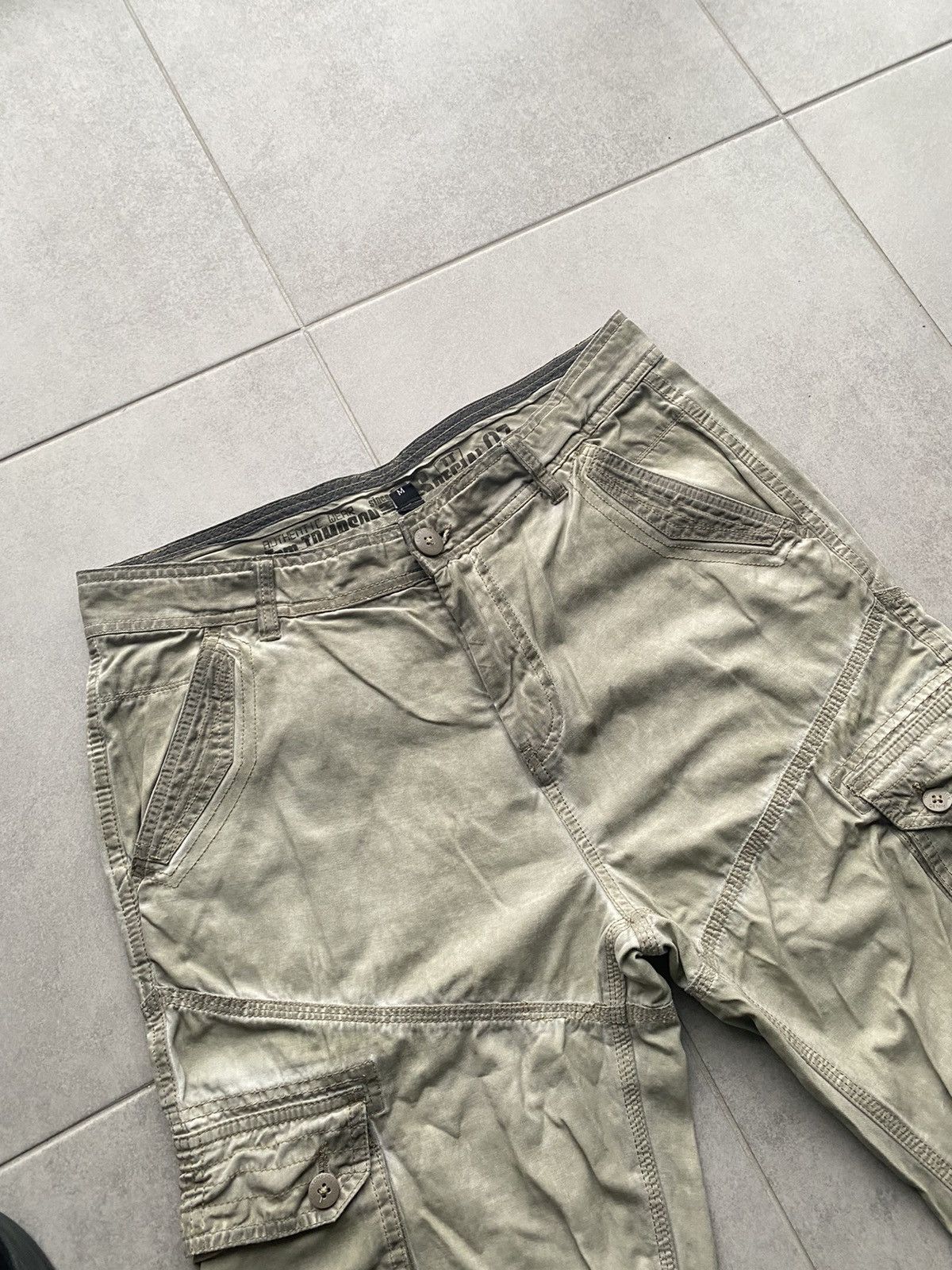 Vintage Vintage Cargo Shorts Faded Size US 32 / EU 48 - 3 Thumbnail