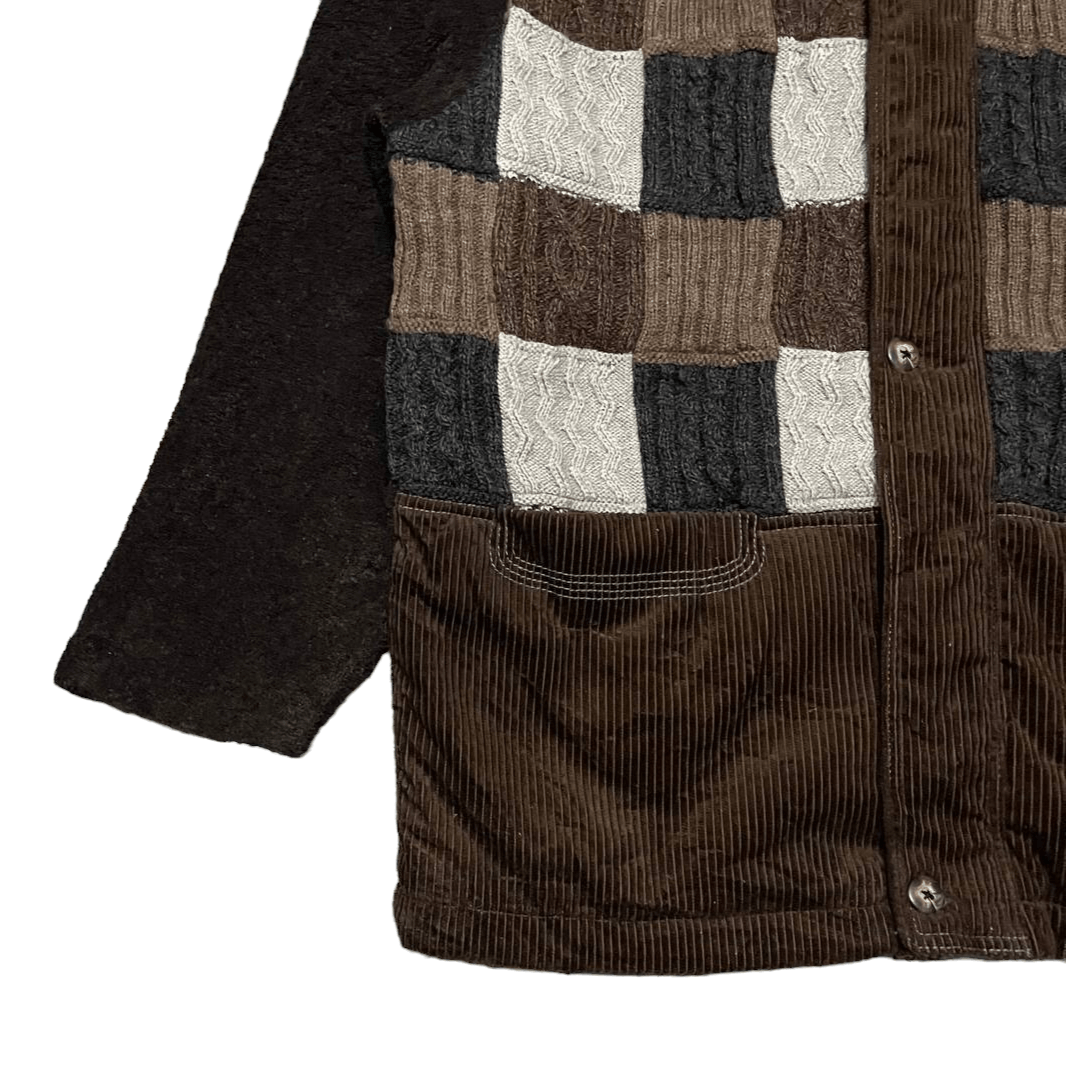 Vintage Vintage Arnaldo Bassini Italian Knitted Corduroy Jacket Size US M / EU 48-50 / 2 - 3 Thumbnail