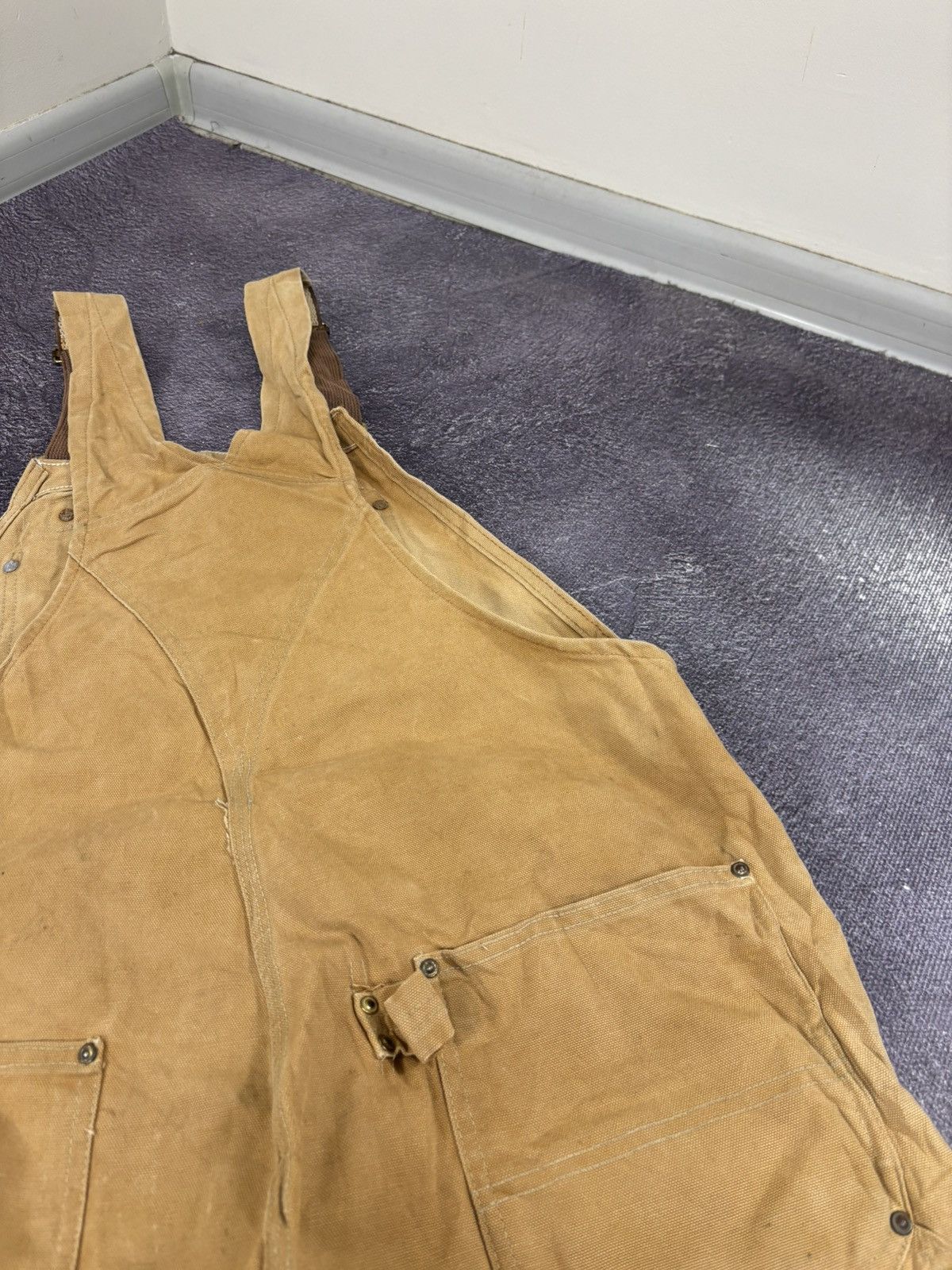 Carhartt Vintage Carhartt Double Knee Work USA Made 90s Hype Overall Size US 38 / EU 54 - 16 Thumbnail