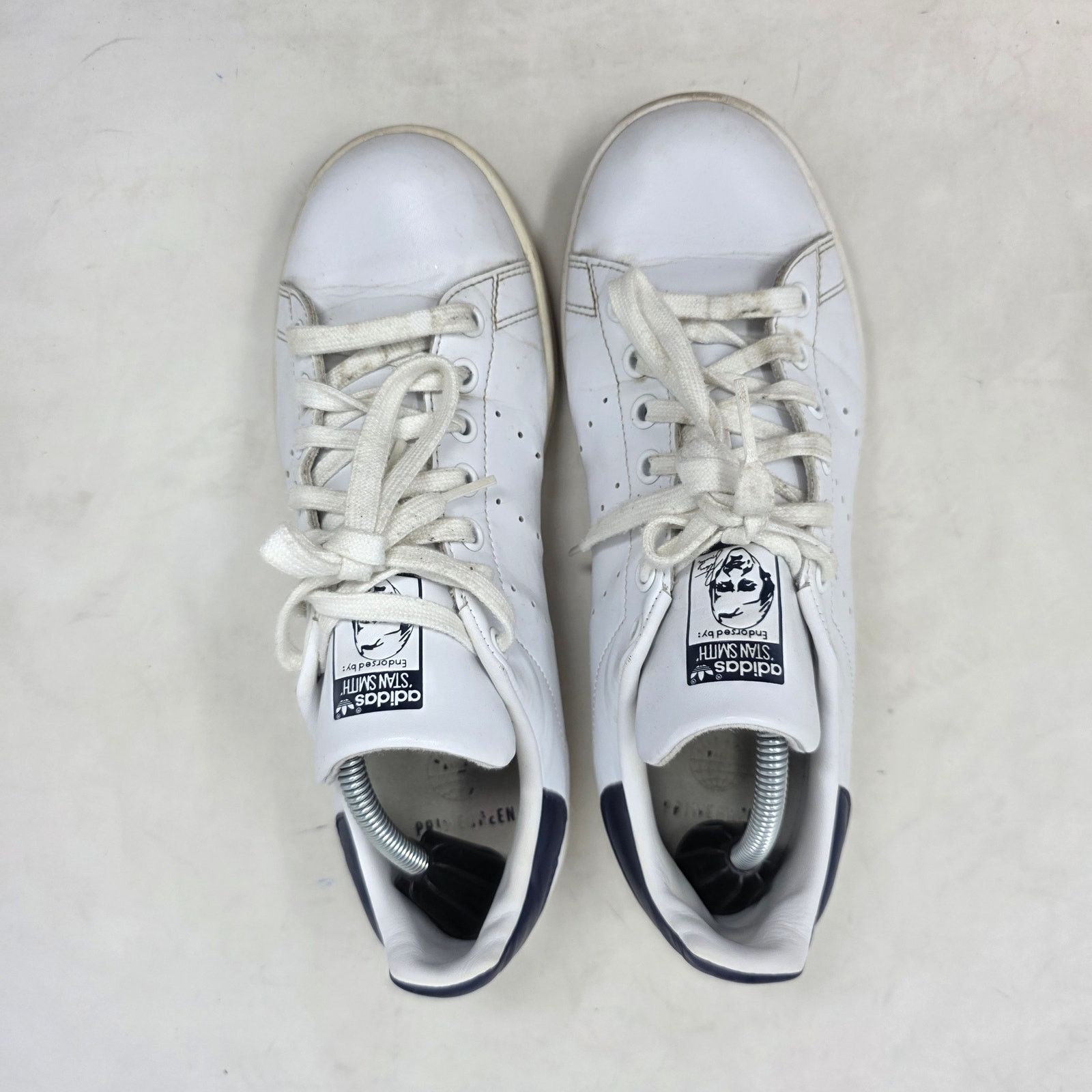 Adidas Adidas Stan Smith White Black Leather Sneakers Womens 8.5 Size US 8.5 / IT 38.5 - 4 Thumbnail