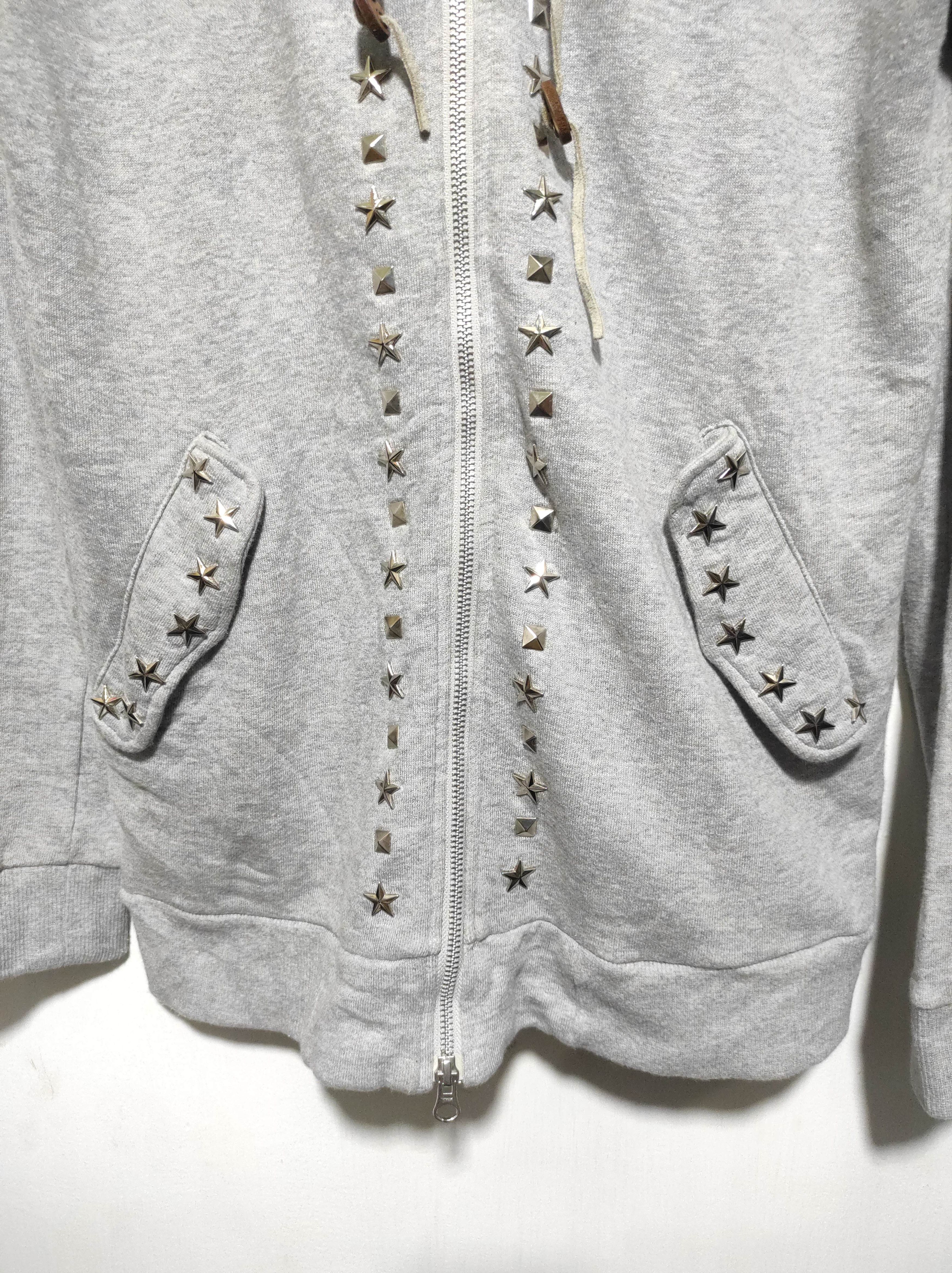 KEITAMARUYAMA Keita Maruyama Studded double Zip Fur Hoodie LGB i6w9 style Size US S / EU 44-46 / 1 - 14 Thumbnail
