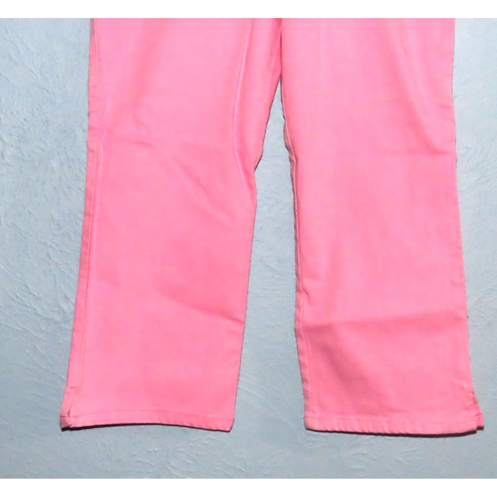 Pinko Kaneka Jeans Pink Stretch Capri Women's 13 Regular 32 in Inseam 20 in NWT Capri Pants Pink Capris Jeans Womens Regular 13 NWT Size 34" / US 12 / IT 48 - 2 Thumbnail