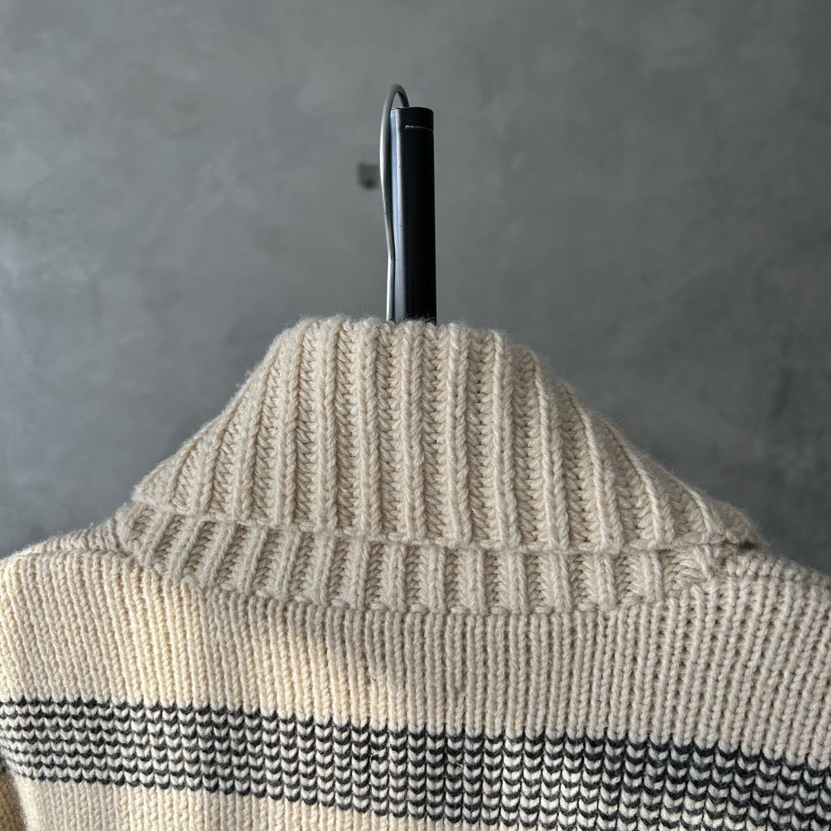 Lee Lee 101 Shawl Neck Knit Wool Cardigan M Size US M / EU 48-50 / 2 - 16 Thumbnail