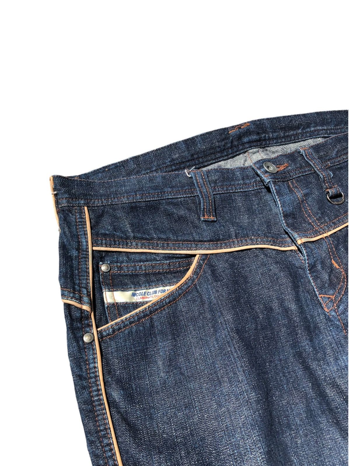 If Six Was Nine × Le Grande Bleu (L.G.B.) × Nicole Club Nicole club for men flare denim pants Size US 32 / EU 48 - 3 Thumbnail