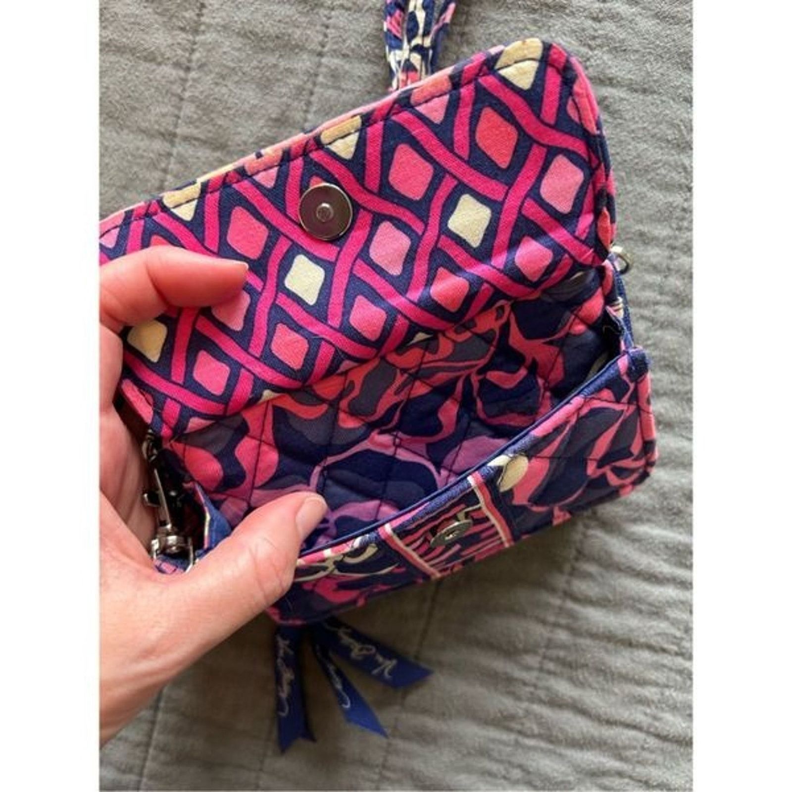 Vera Bradley Vera Bradley All in One Crossbody Wrisltet Wallet Katalina Size ONE SIZE - 6 Thumbnail