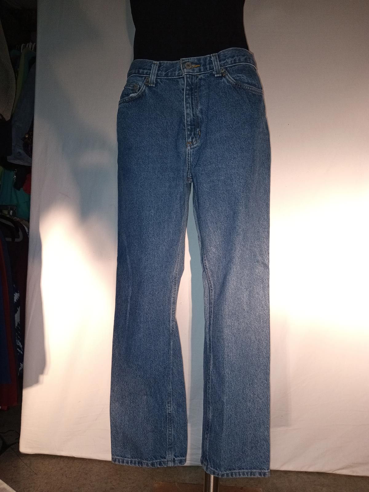 Designer Classic Straight Leg Denim Jeans Size 32" / US 10 / IT 46 - 1 Thumbnail