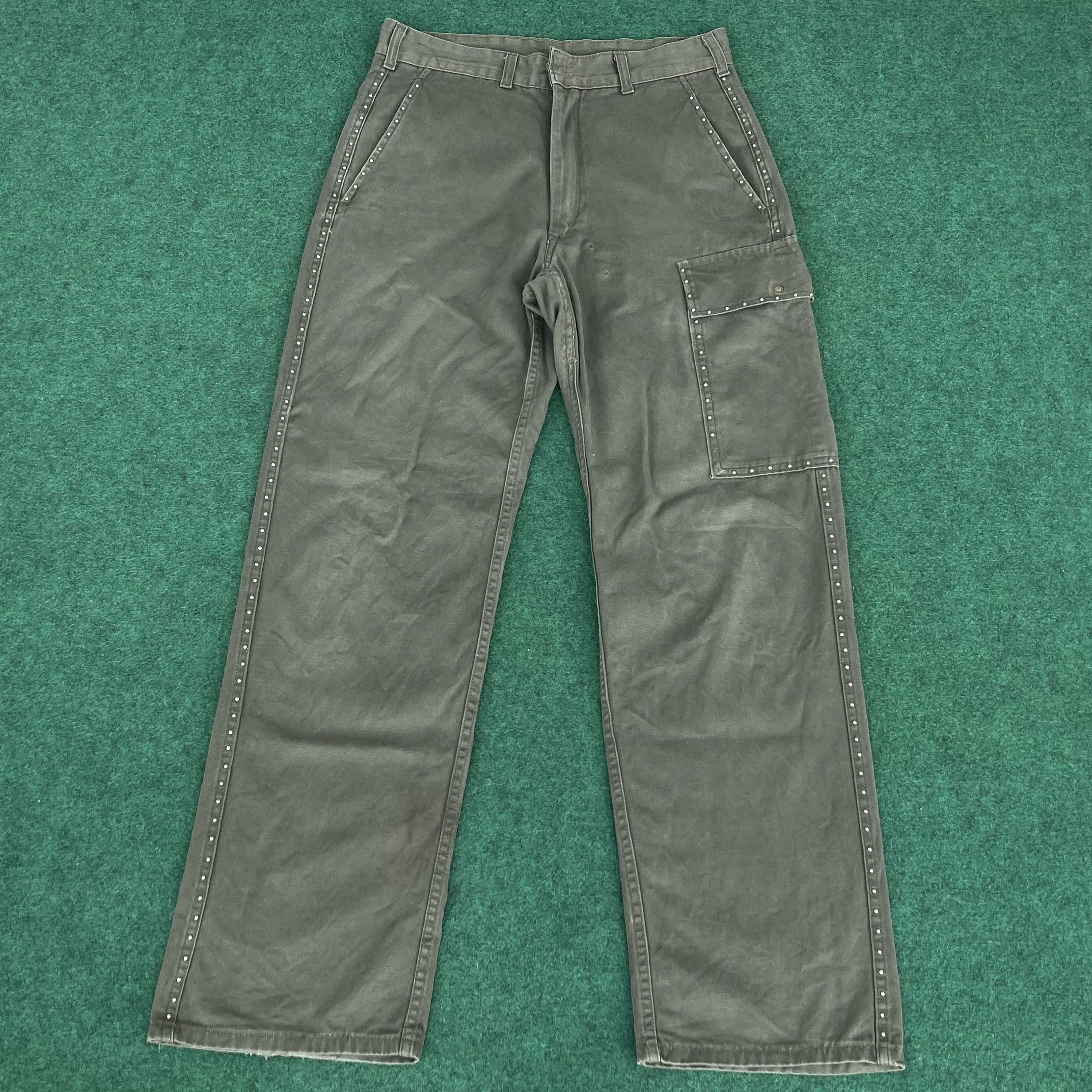 Vtg Begetex 1986 Belgian Military Zipper Opti Army Pant