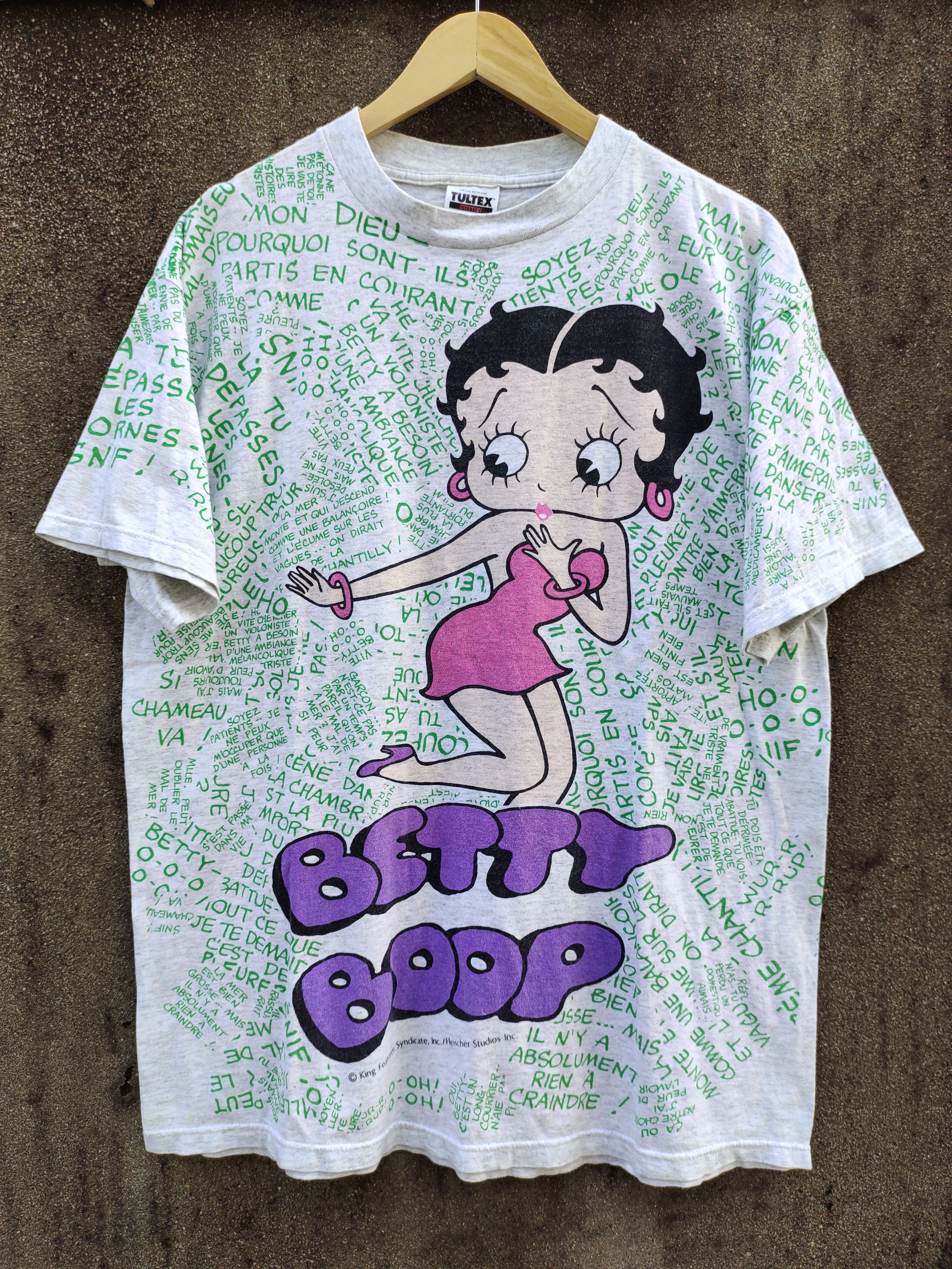 Vintage Vintage 90s Betty Boop OVP Tee Size US XL / EU 56 / 4 - 1 Thumbnail