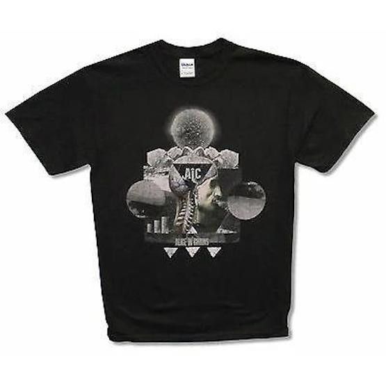 Designer Alice in Chains Shirt Triangles & Circles T-shirt - M Size US M / EU 48-50 / 2 - 1 Thumbnail