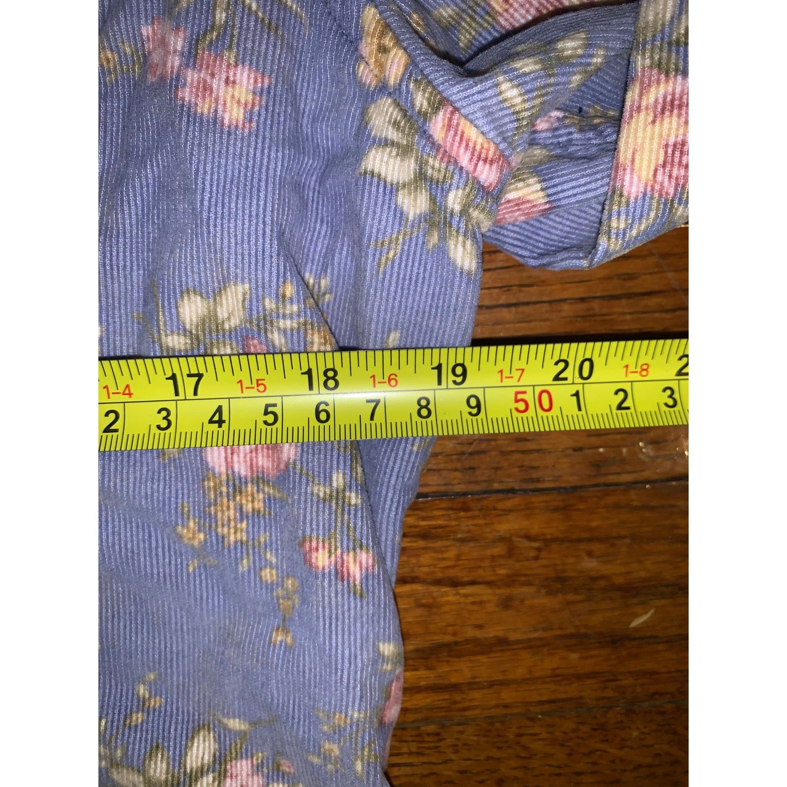 L.L. Bean L L Bean Floral Button Up Shirt Womens Small Blue Cotton Size S / US 4 / IT 40 - 9 Thumbnail