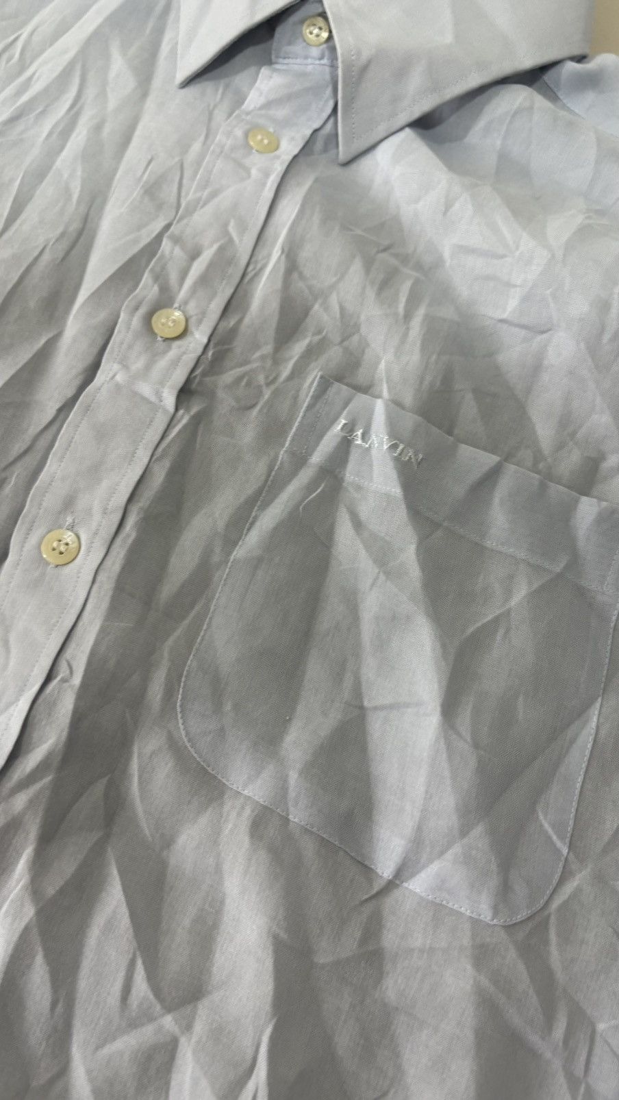 Lanvin LANVIN CLASSIC SHIRT BUTTON RAYON Size US L / EU 52-54 / 3 - 2 Thumbnail