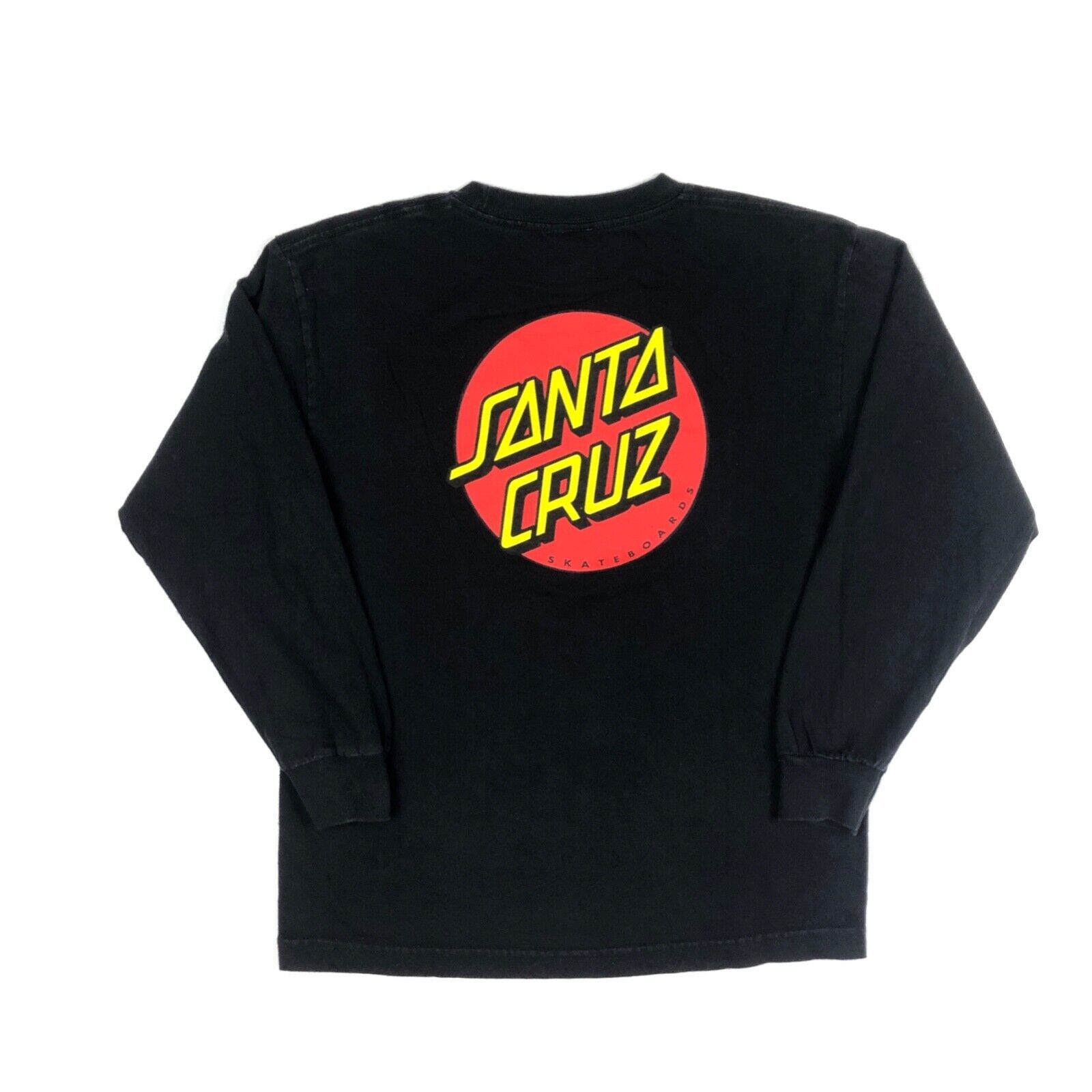 Santa Cruz Skateboards Santa Cruz Black Logo Long Sleeve Shirt Tee Medium M B3 Size US M / EU 48-50 / 2 - 4 Thumbnail