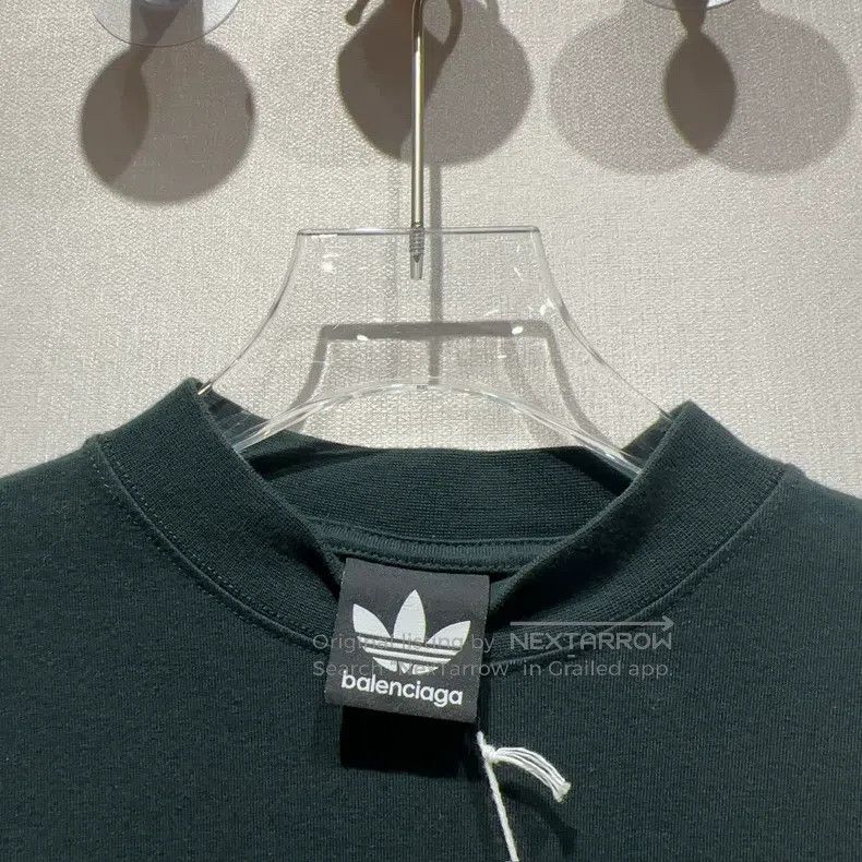 Balenciaga Balenciaga Adidas x Co-branded Black Letter Logo Embroider Size US S / EU 44-46 / 1 - 2 Thumbnail