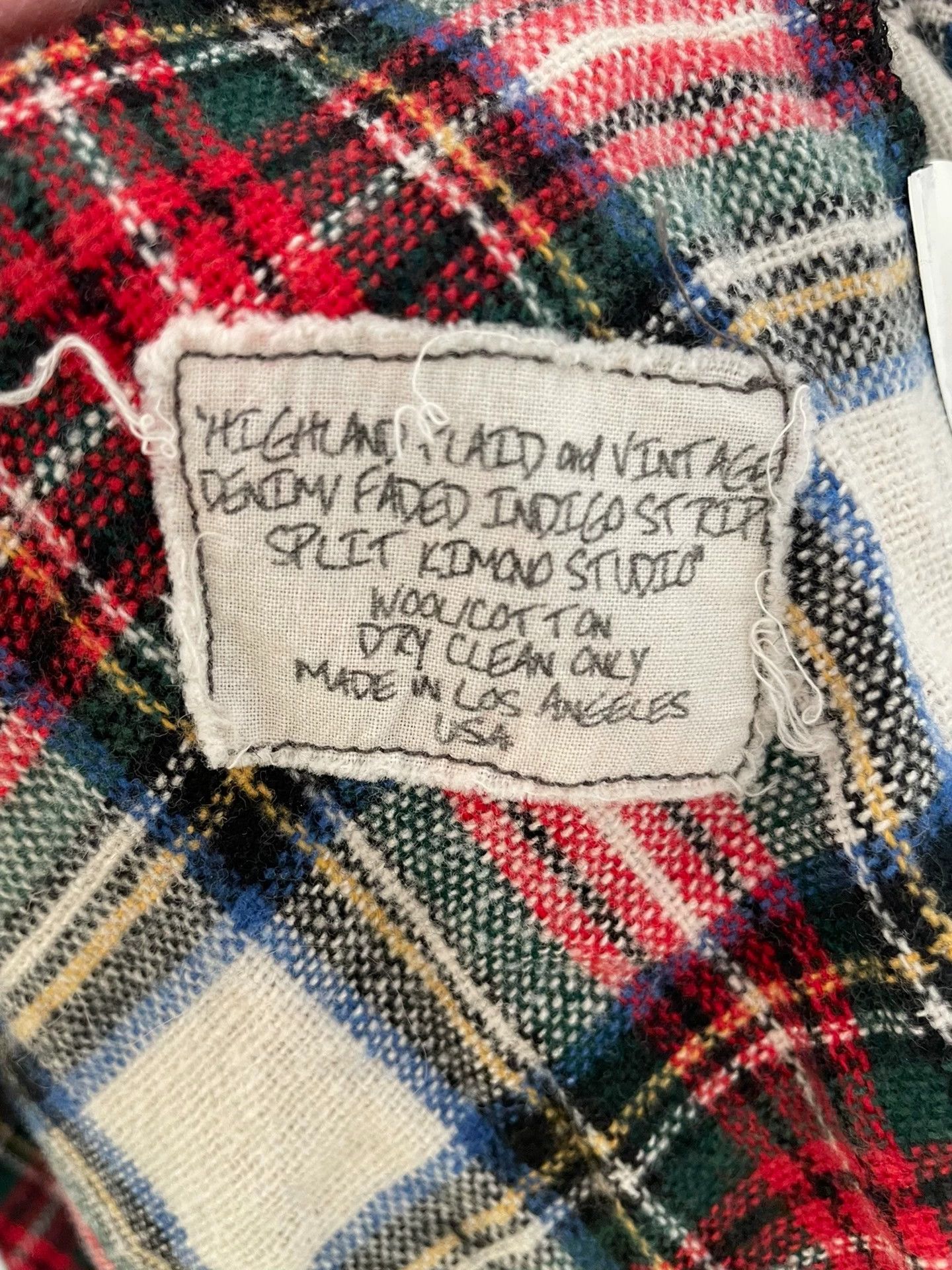 Greg Lauren Early Greg Lauren wool plaid robe jacket Size US M / EU 48-50 / 2 - 9 Thumbnail