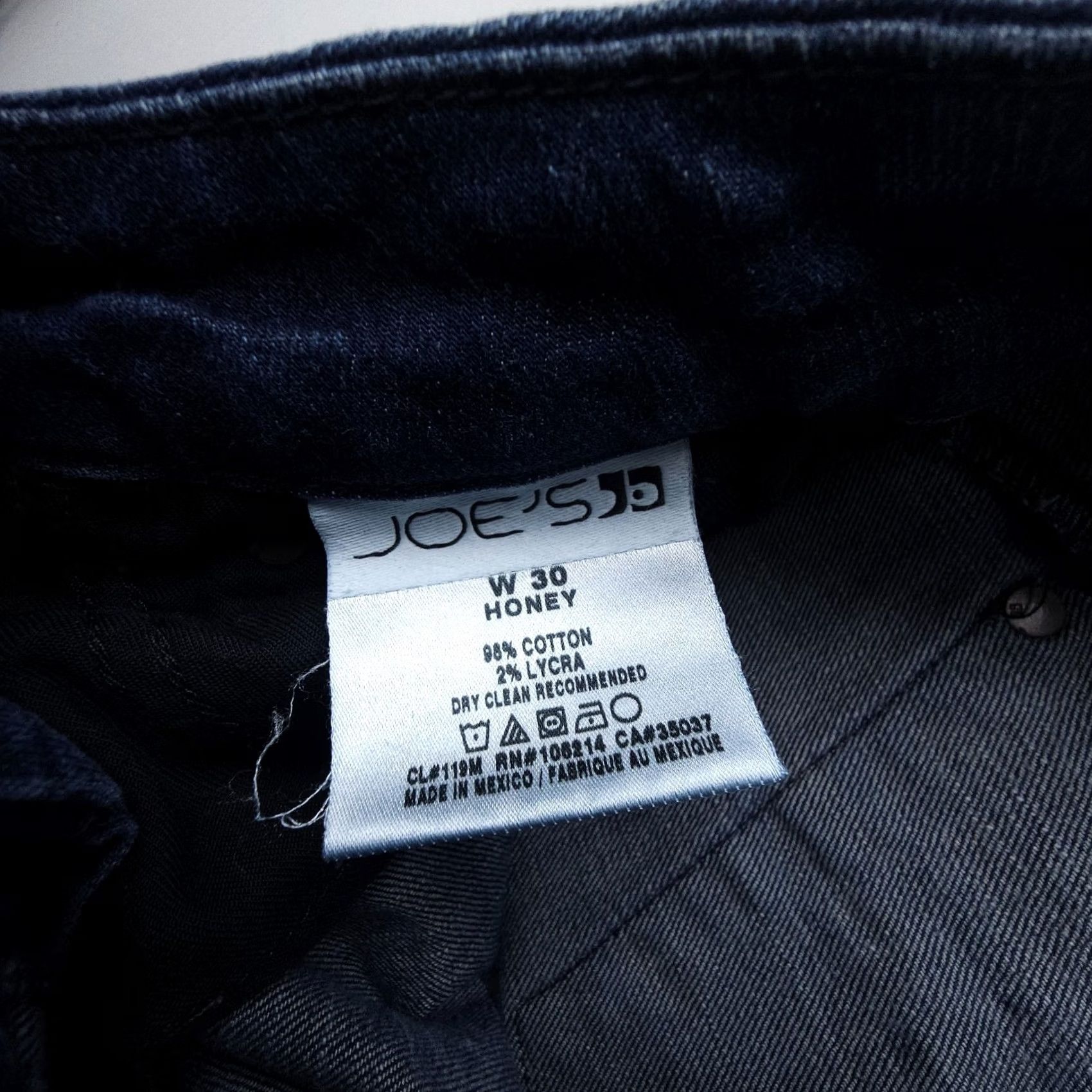 Vintage Joe's Jeans Bootcut Jeans Dark Naomi Wash Low Rise 30x28 Denim 5-Pocket Womens Vintage? No (Joe's Jeans) Size 30" / US 8 / IT 44 - 4 Thumbnail