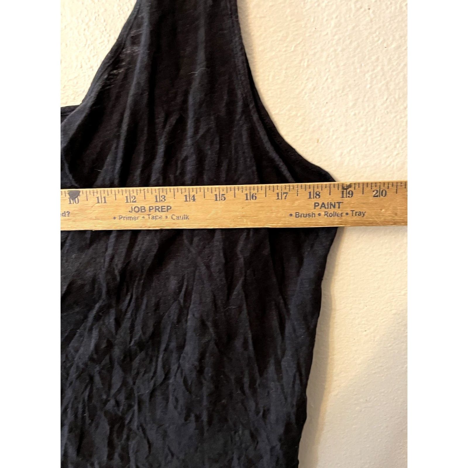 Old Navy Old Navy Tank Top Shirt Women XL Black Cotton Round Neck Button Down Slimming Large Size XL / US 12-14 / IT 48-50 - 4 Thumbnail