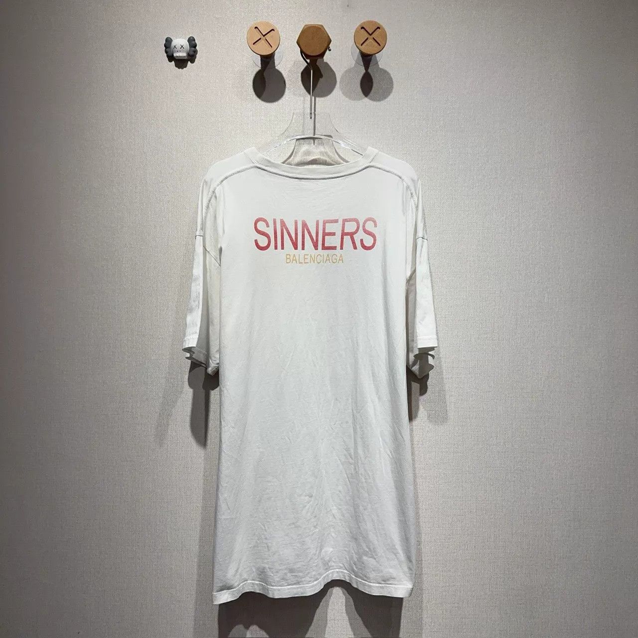 Balenciaga Balenciaga Sinners Short-Sleeve T-Shirt S 99 New Size US S / EU 44-46 / 1 - 1 Thumbnail