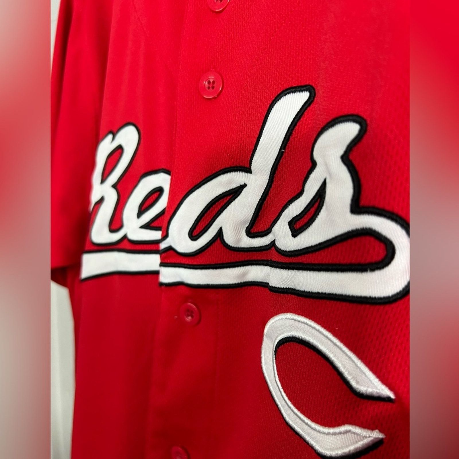 Stitch's Jeans Cincinnati Reds Baseball Jersey Men’s XL Sewn Stitches CLEAN Size US XL / EU 56 / 4 - 3 Thumbnail
