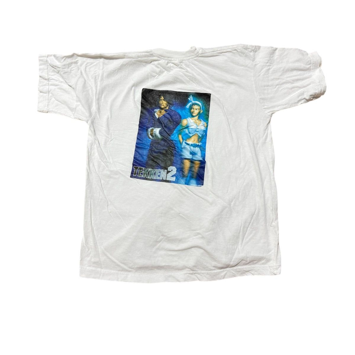 Vintage 90s Namco Tekken 2 T Shirt Video Game