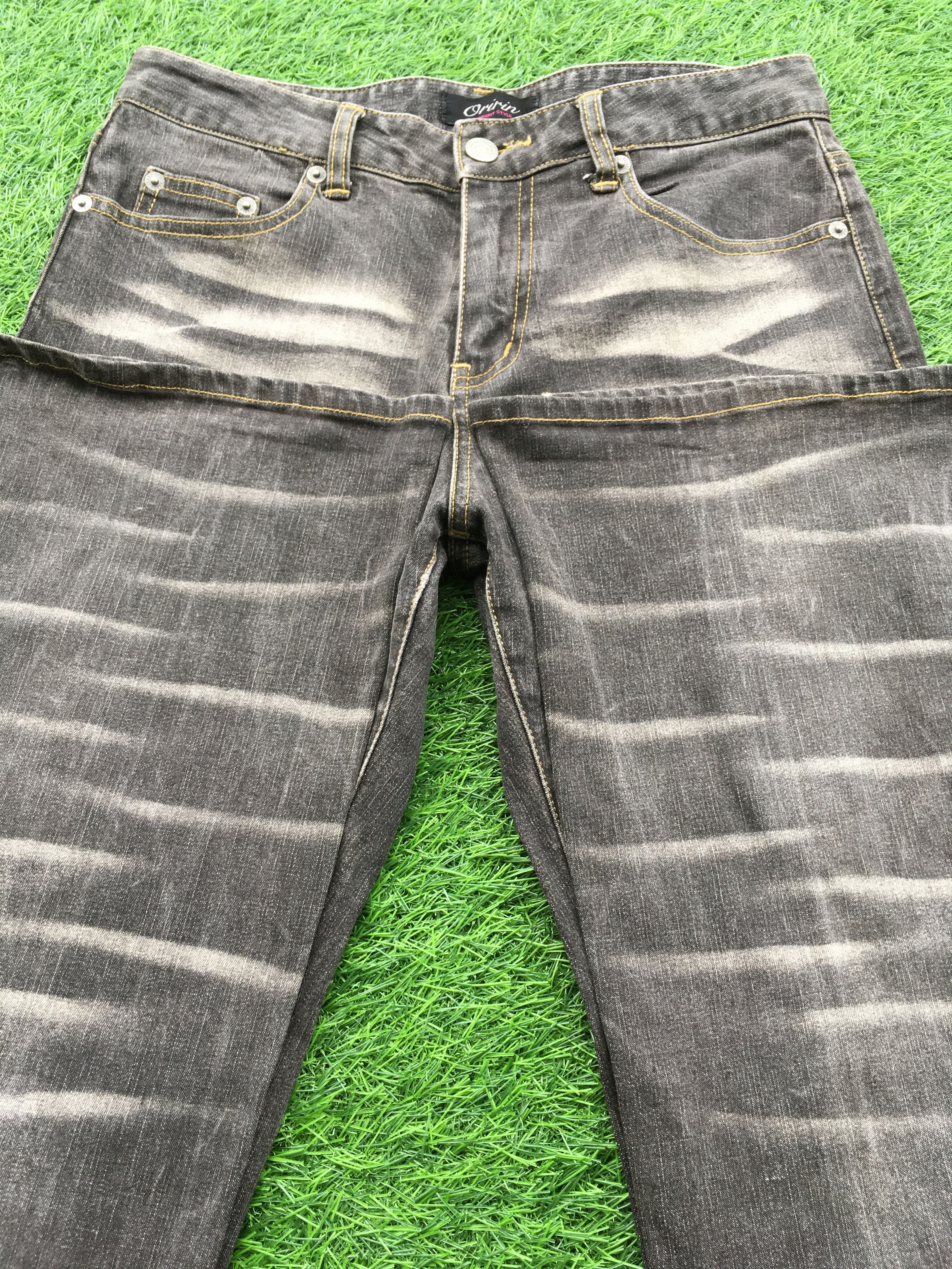 If Six Was Nine × Japanese Brand × Le Grande Bleu (L.G.B.) Japanese Black Flare Jeans D-1035 Size US 27 - 6 Thumbnail