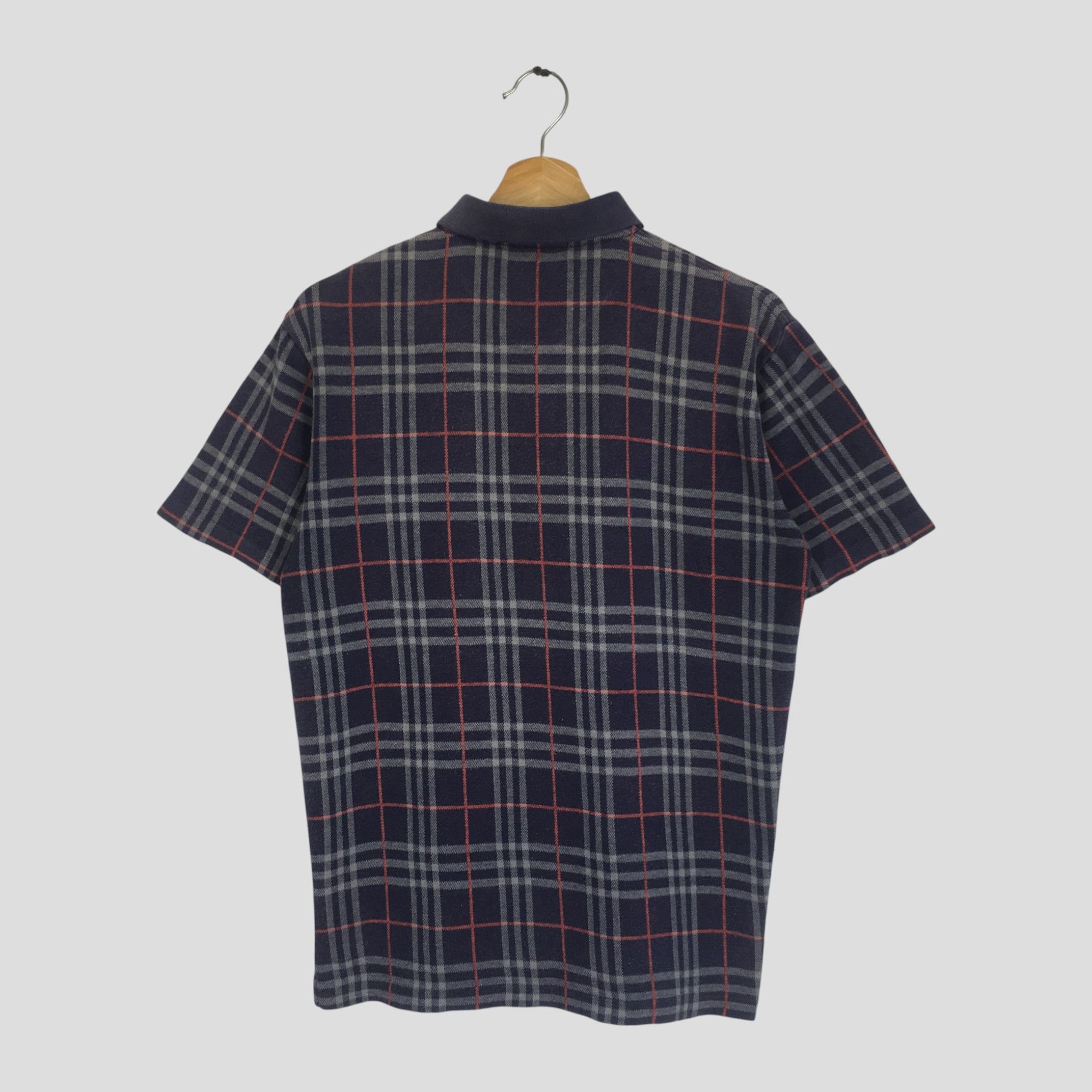 Burberry Vintage 90's Burberrys Of London Checkered Polo Size US S / EU 44-46 / 1 - 2 Thumbnail