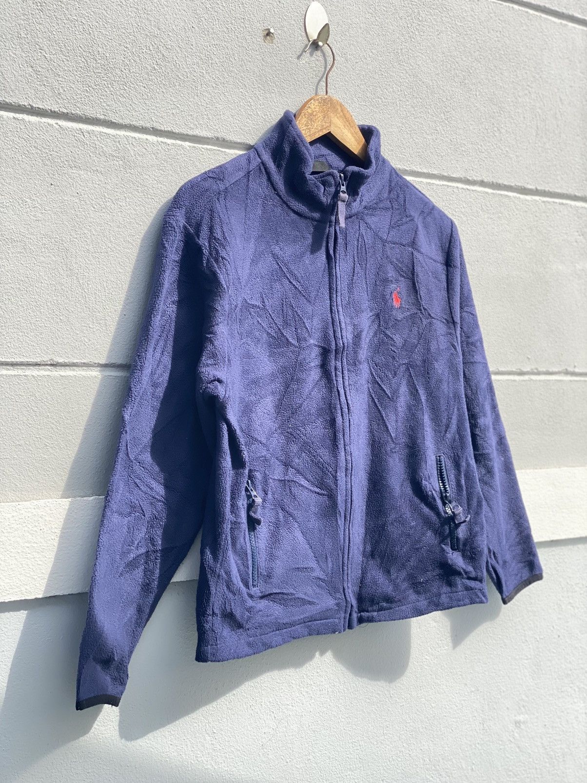 Polo Ralph Lauren Vintage 90s Polo Ralph Lauren Fleece Jacket Embroidered Size US M / EU 48-50 / 2 - 3 Thumbnail