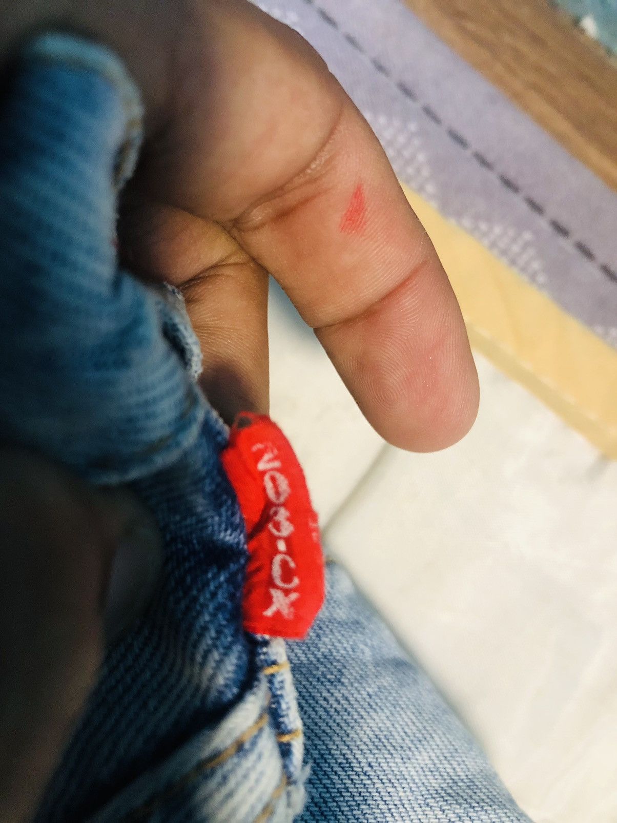 Japanese Brand Open 203-CX Original Jeans (10) Size US 27 - 9 Thumbnail