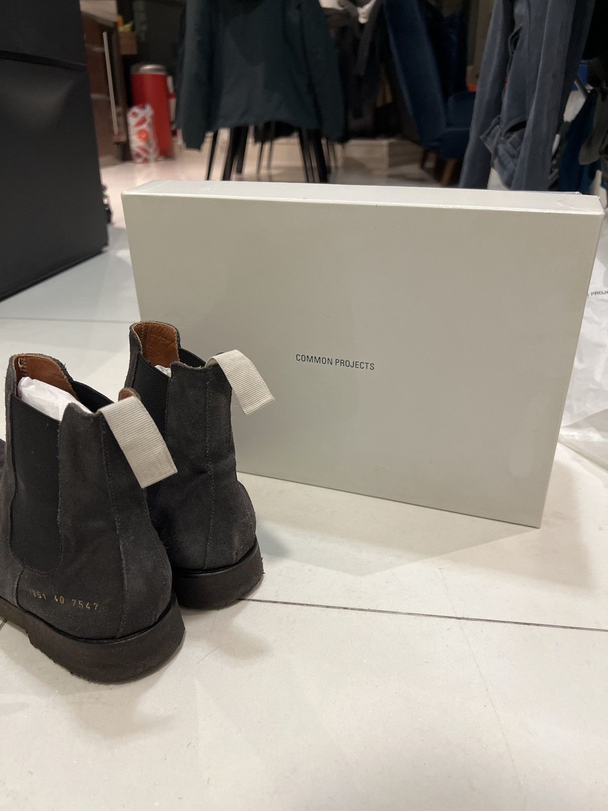 Common Projects Common Projects Suede Chelsea Boots Size US 8 / EU 41 - 5 Thumbnail