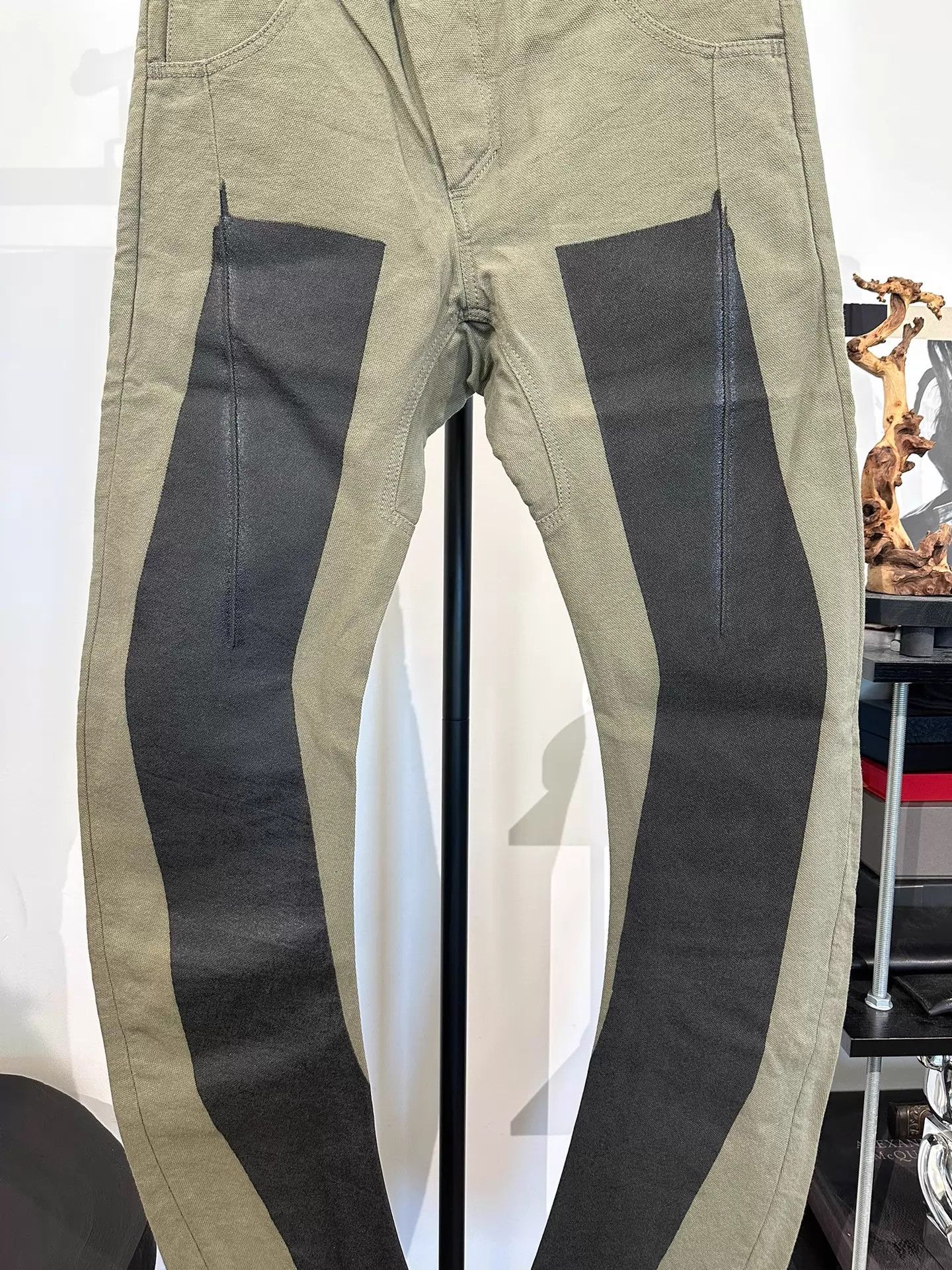 Boris Bidjan Saberi Boris Bidjan Saberi 11by bbs P1 Canvas Glued Pants Size US 32 / EU 48 - 5 Thumbnail