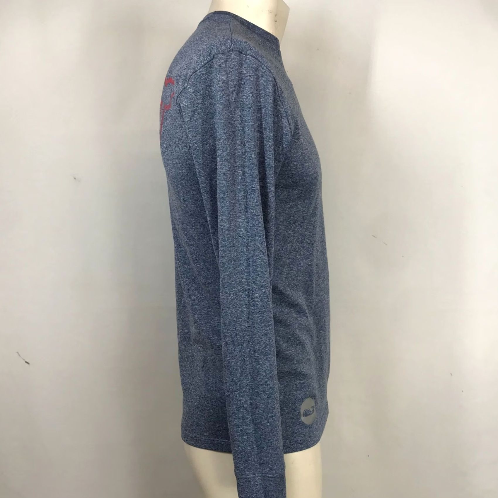 Vineyard Vines VINEYARD VINES MEN'S XS BLUE CREW NECK LONG SLEEVE T-SHIRT - PERFORMANCE Shirt Size US XS / EU 42 / 0 - 5 Thumbnail