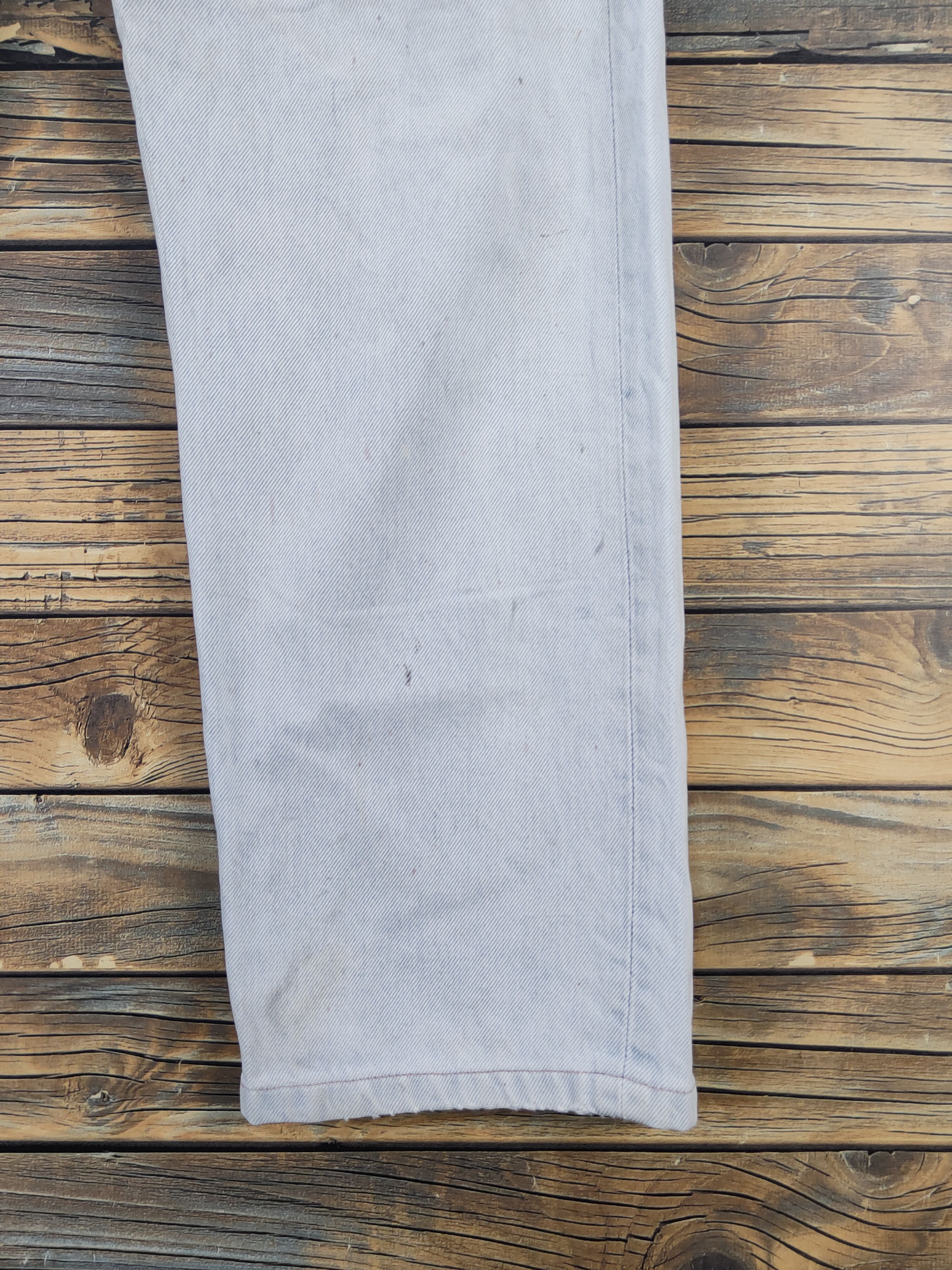 Edwin Edwin Light Blue Distressed Ripped denim Jeans #W1696 Size US 33 - 6 Thumbnail