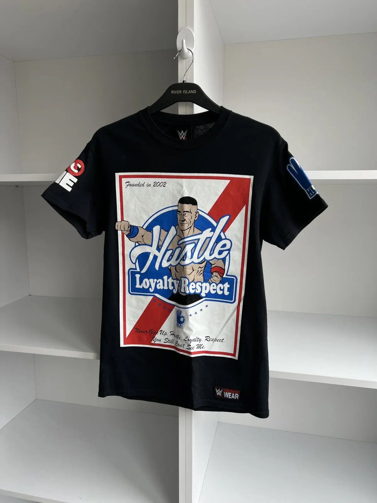 Vintage × WWE John Cena WWE Never Give Up Tee Size US S / EU 44-46 / 1 - 2 Thumbnail