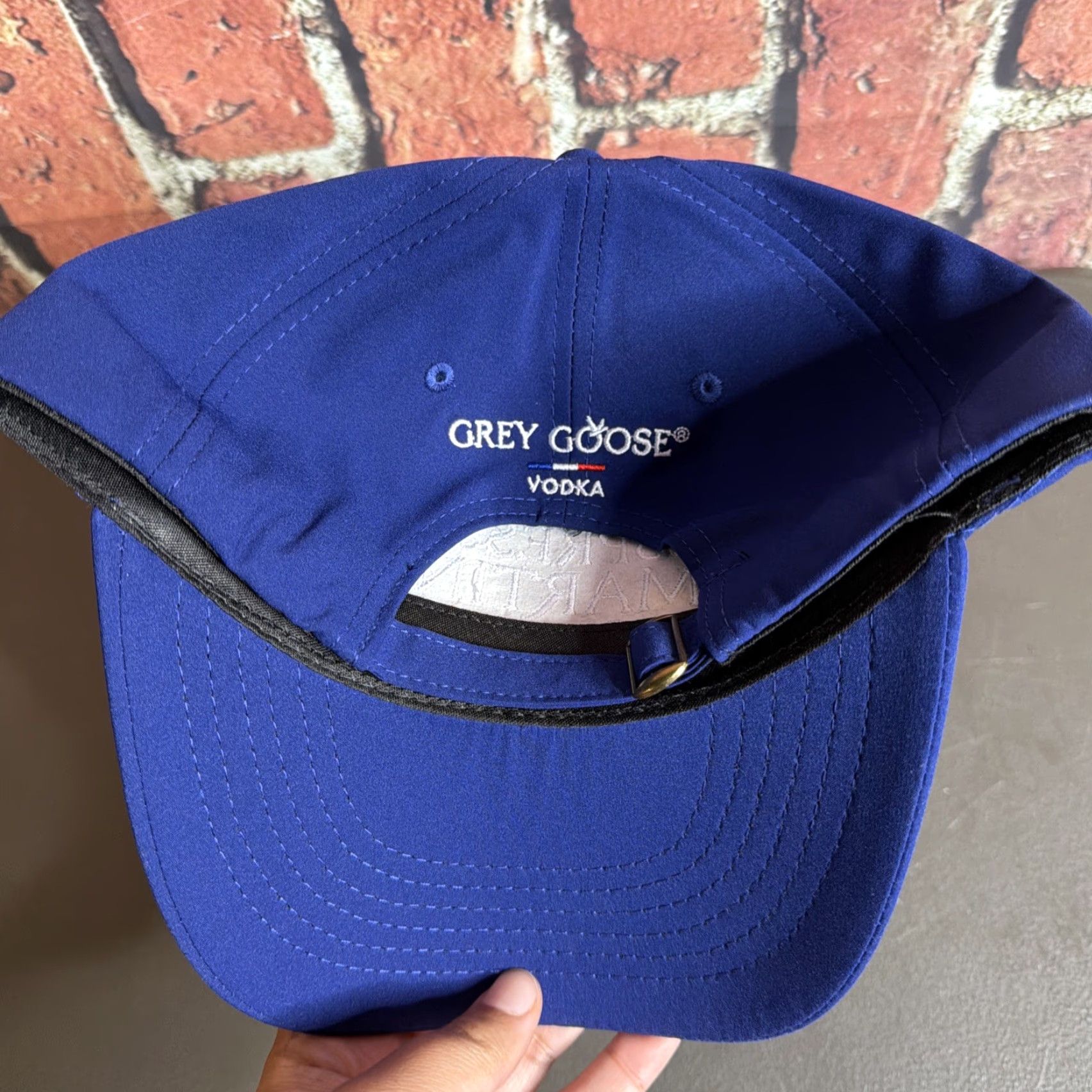 Vintage VINTAGE Espresso Martini Social Club Promo Hat Grey Goose Vodka NEW Blue Size ONE SIZE - 2 Thumbnail