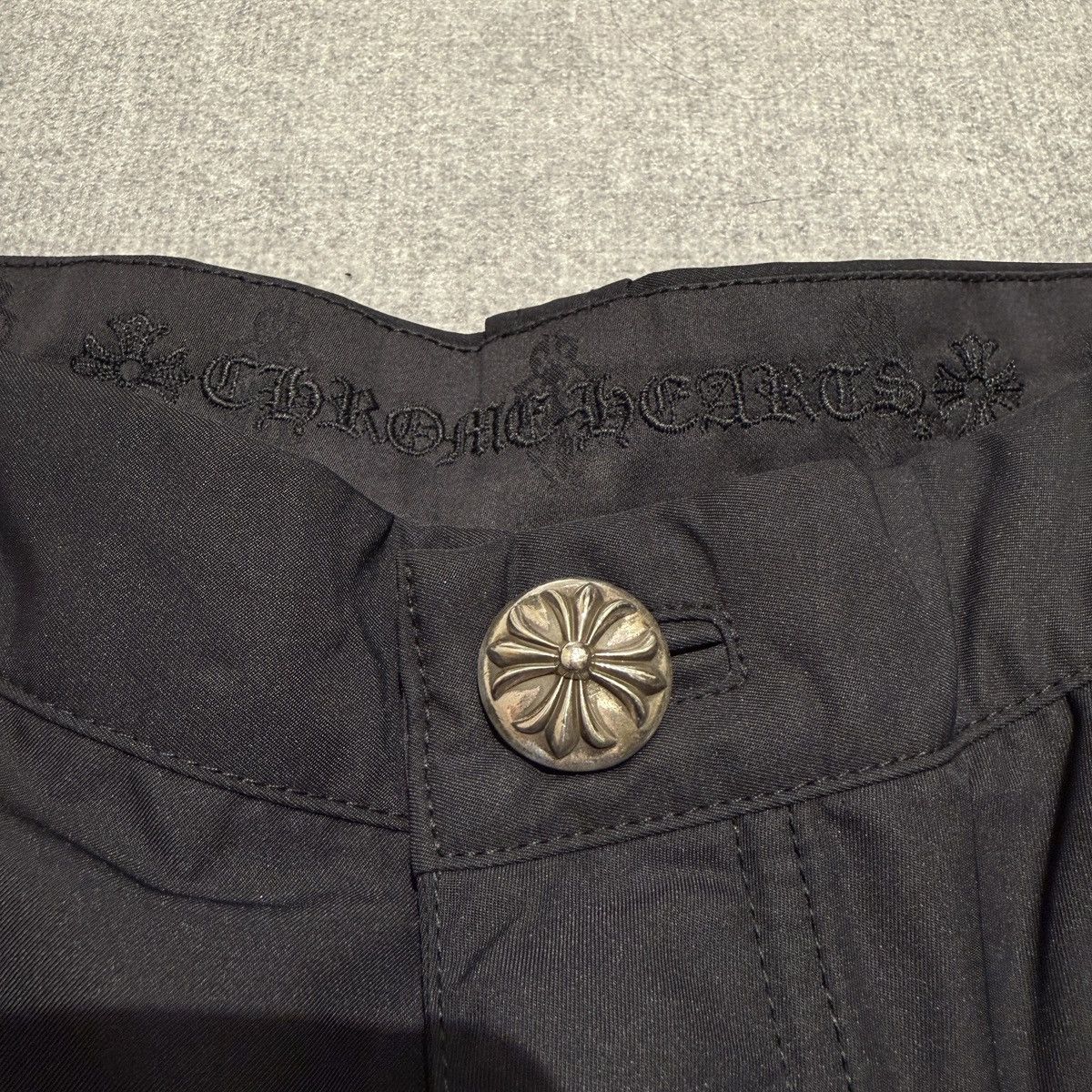 Chrome Hearts Chrome Hearts Black Nylon & Leather Carpenter Short size 33 Size US 33 - 5 Thumbnail