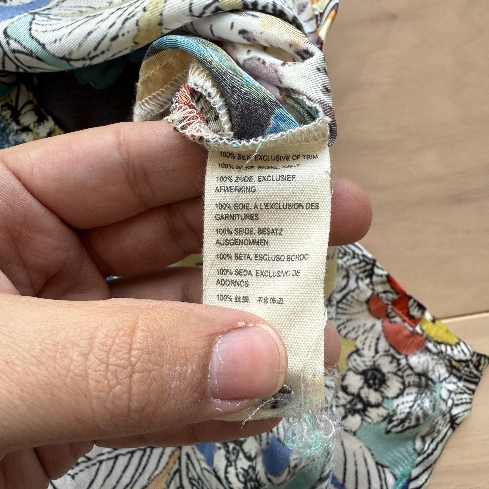 Designer × Johnny Was Johnny Was Silk Cardigan Women's Medium Multicolor Art Size M / US 6-8 / IT 42-44 - 7 Thumbnail