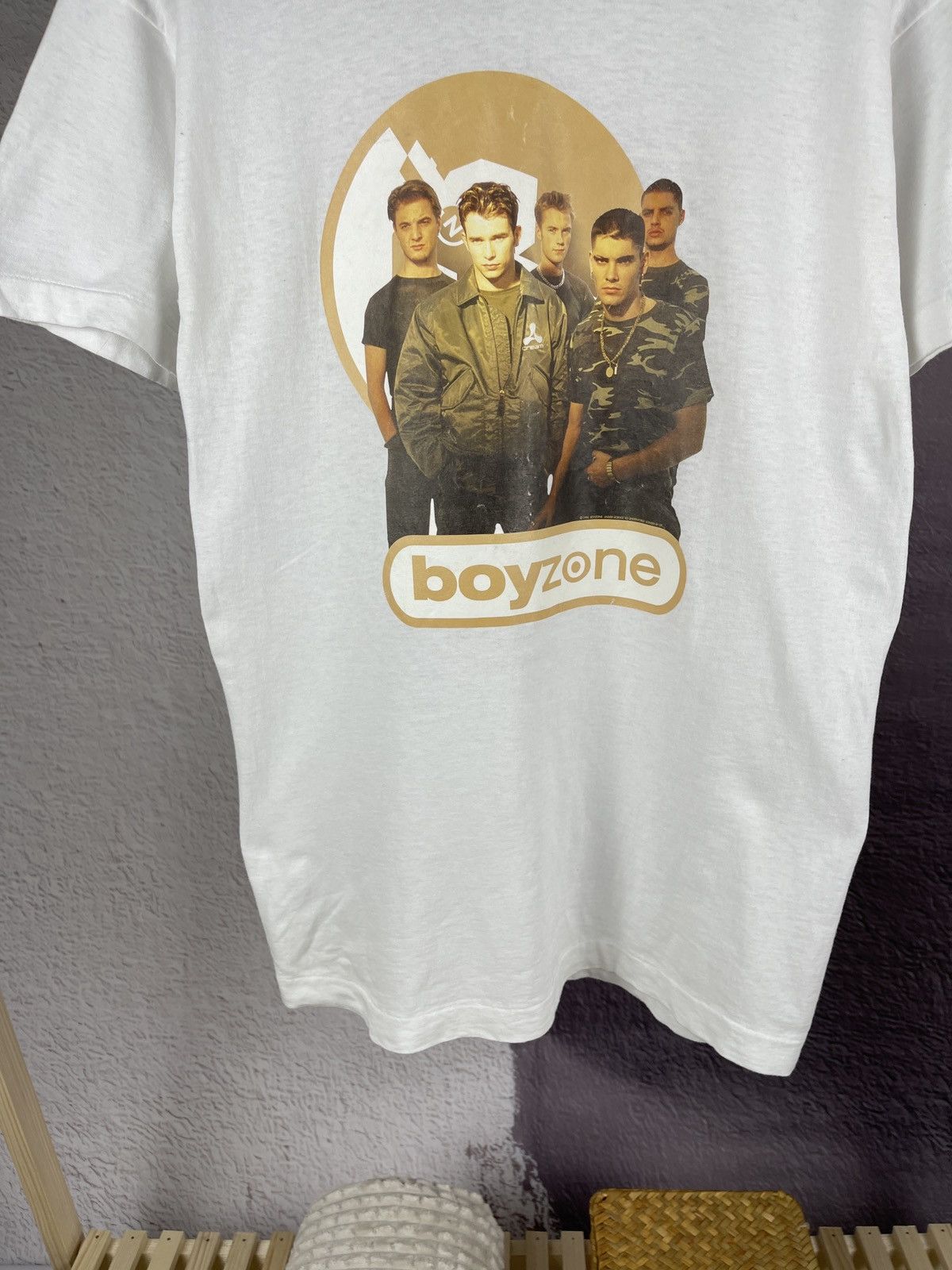 Band Tees Boyzone vintage 1996 Underwold band tee shirt rare Size US S / EU 44-46 / 1 - 3 Thumbnail