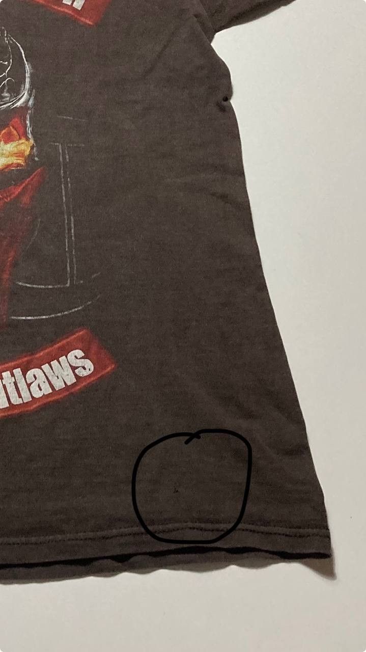 Band Tees Vintage Kneipenterroristen Rock N Roll Outlaws Rock Band Tee Size US L / EU 52-54 / 3 - 3 Thumbnail