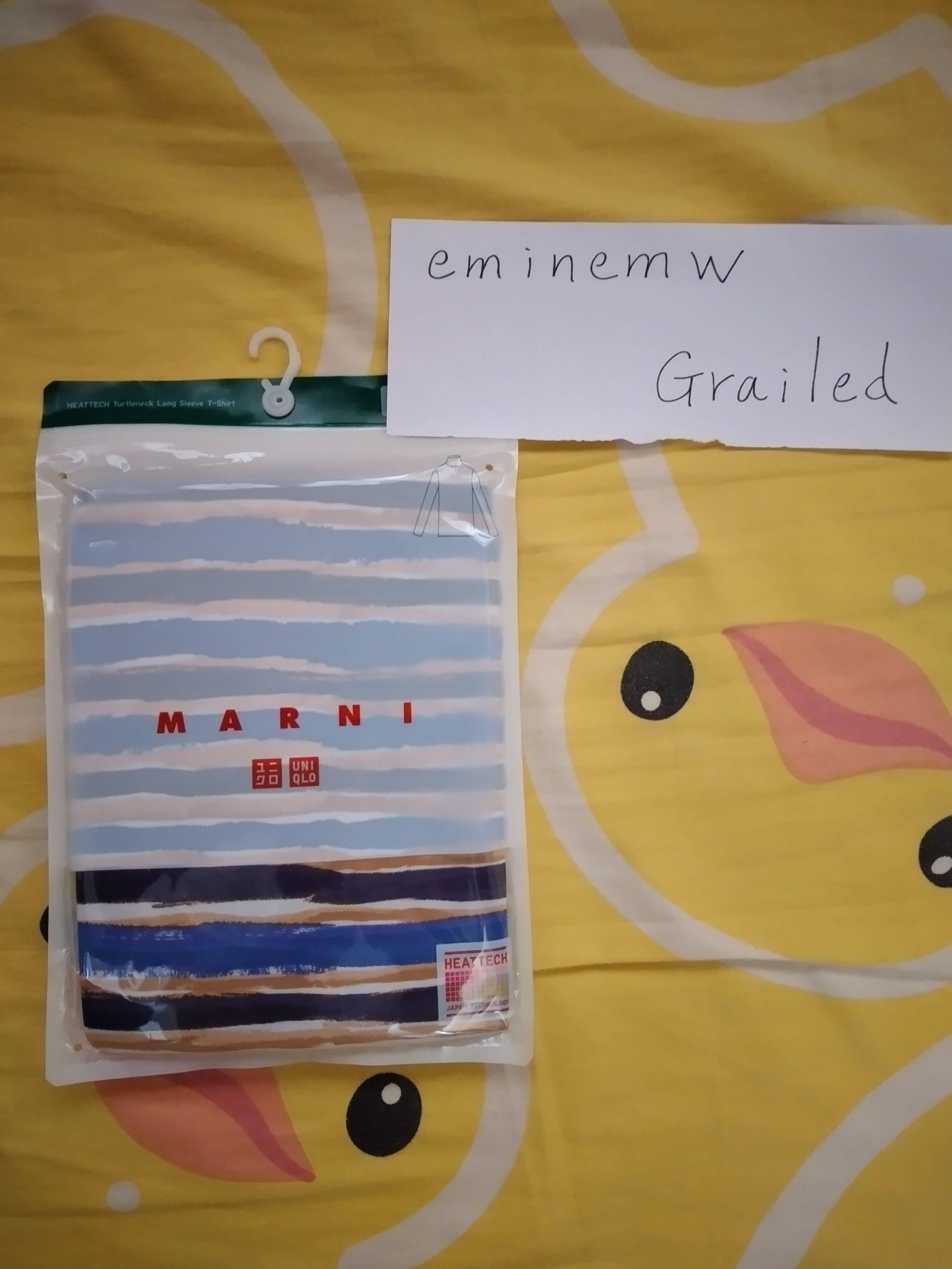 Japanese Brand UNIQLO X MARNI HEATTECH TURTLENECK LONG SLEEVE T-SHIRT TEE Size S / US 4 / IT 40 - 2 Thumbnail