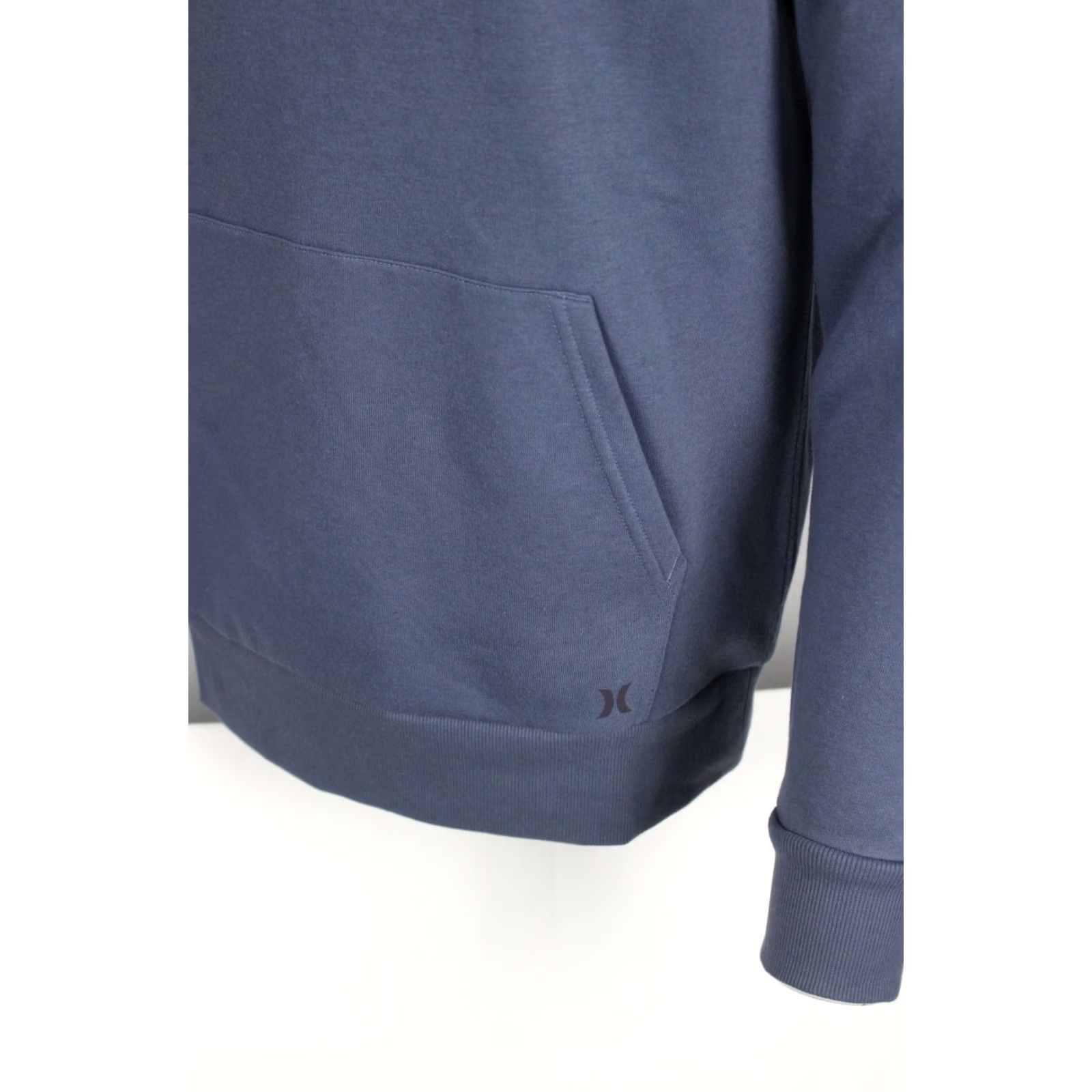 Hurley Hurley Men's Hoodie Boxed Logo Fleece Pullover Sweatshirt Medium M Diffused Blue Size US M / EU 48-50 / 2 - 4 Thumbnail