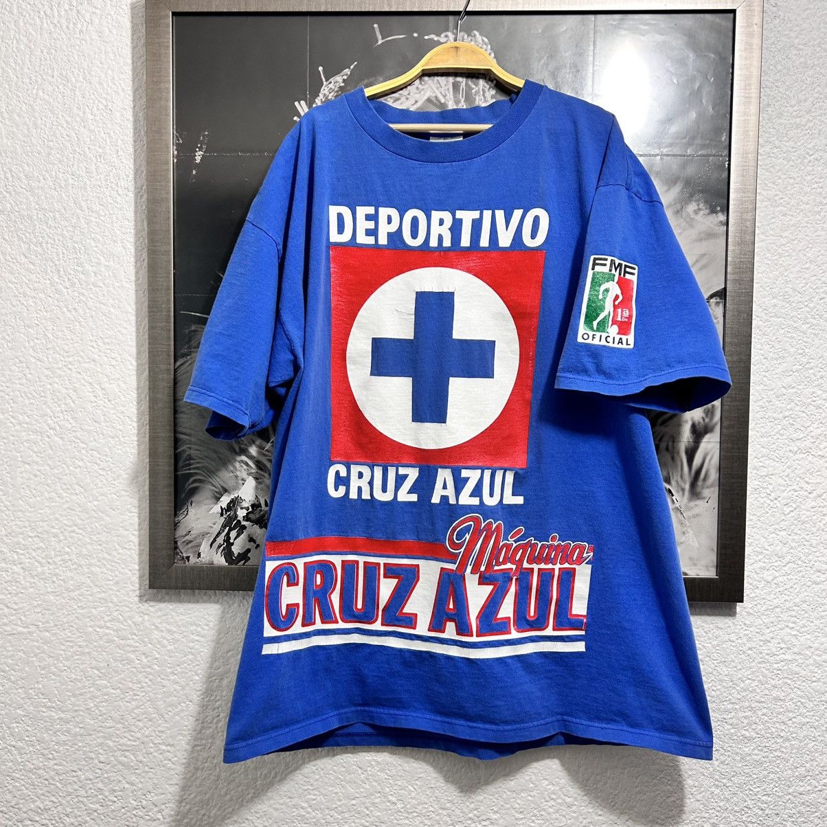 Vintage cruz azul jersey sales